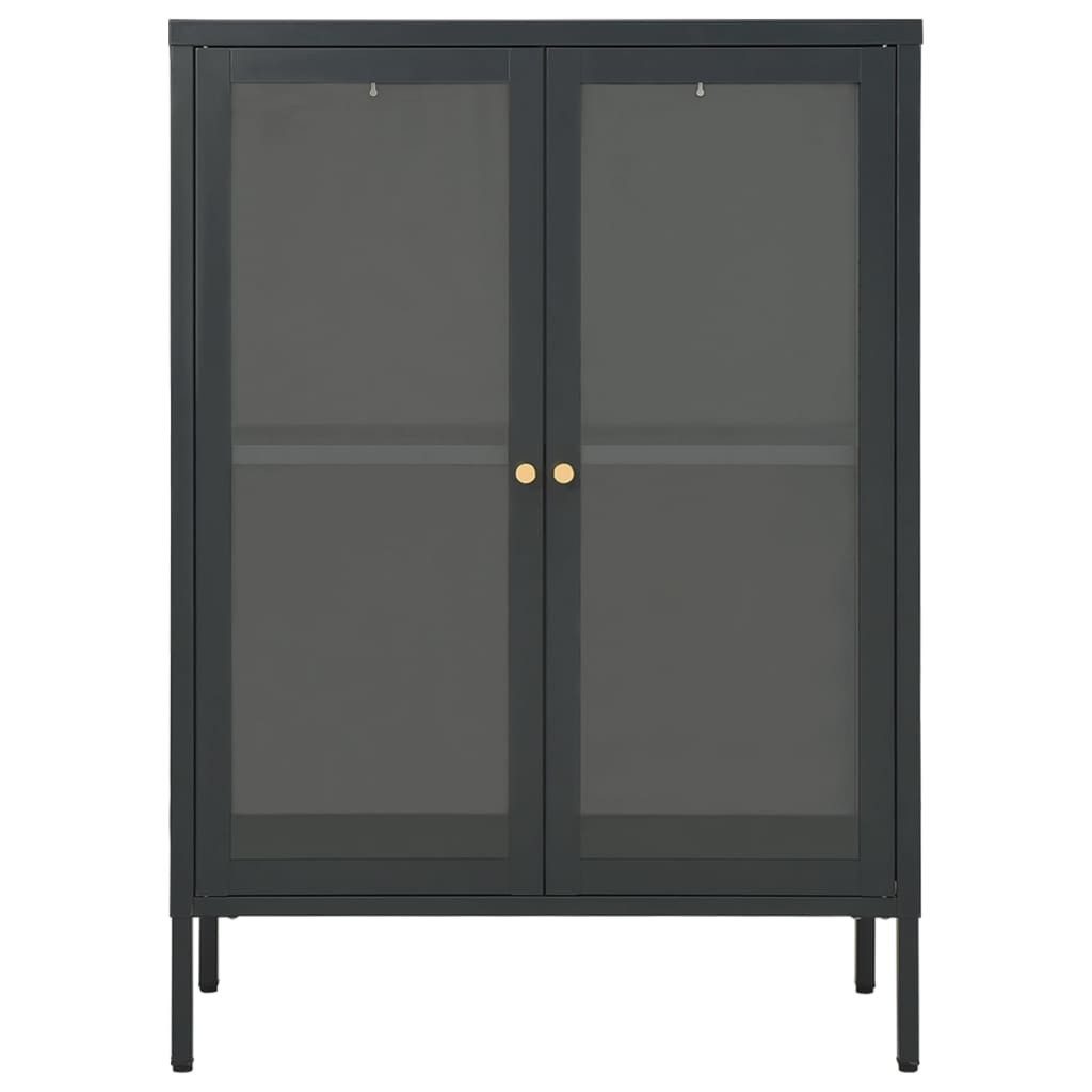 vidaXL Sideboard Sideboard Anthrazit 75x35x105 cm günstig online kaufen