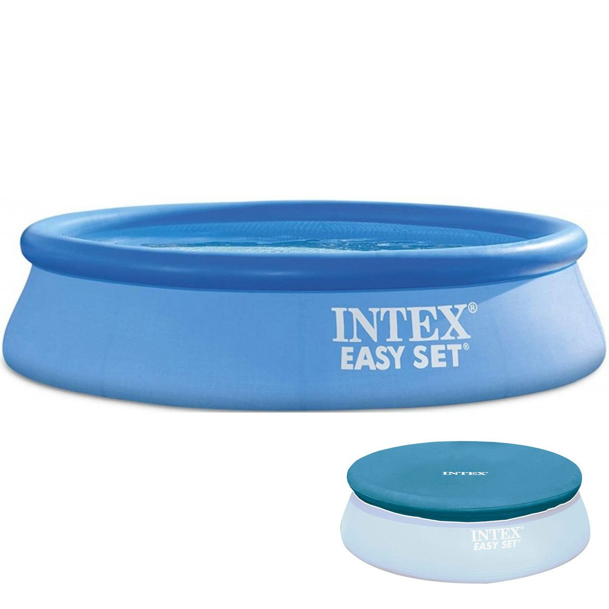 Pool Easy Set Pool (244x61cm) + Abdeckplane