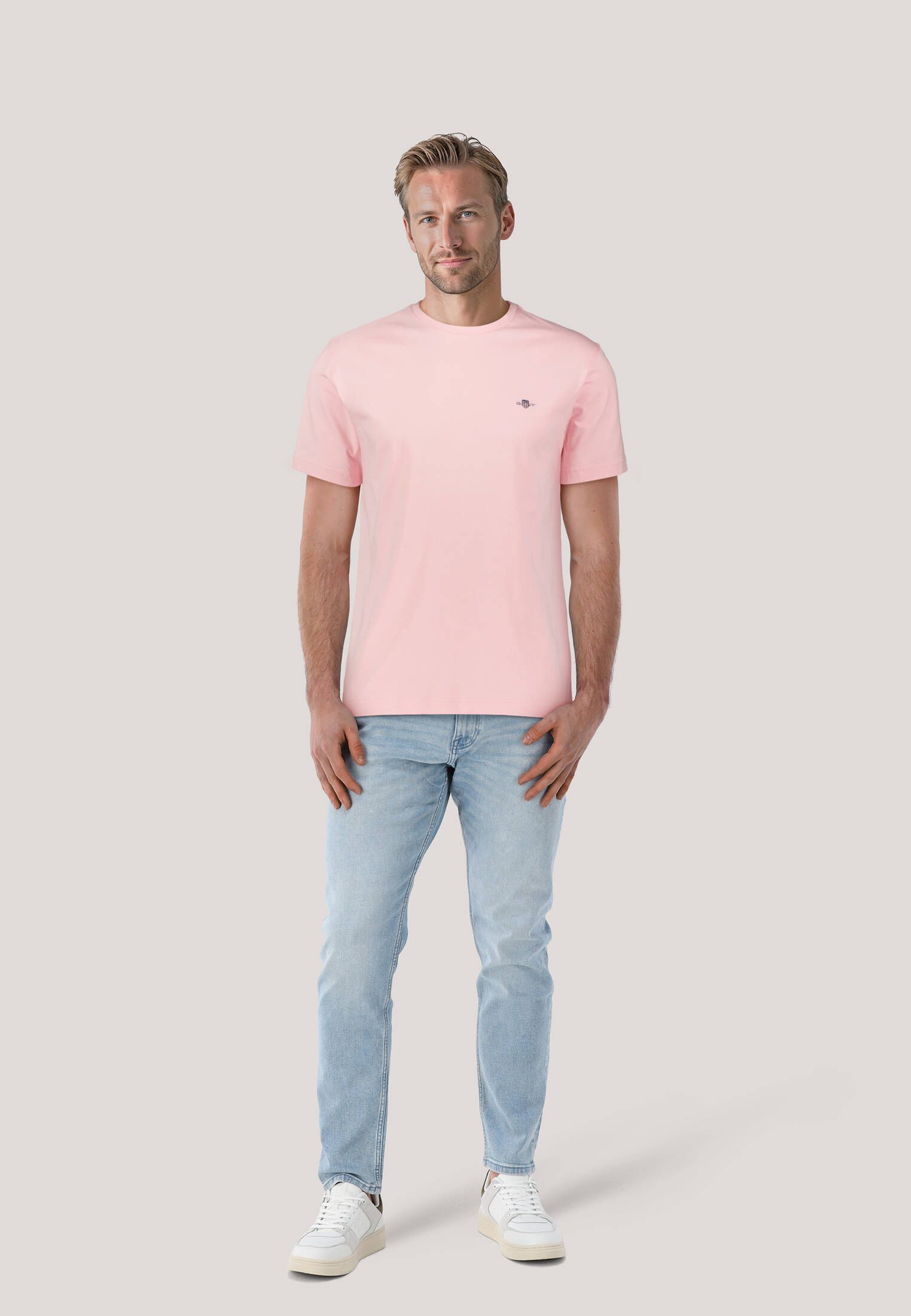 Gant T-Shirt Herren T-Shirt SHIELD Regular günstig online kaufen