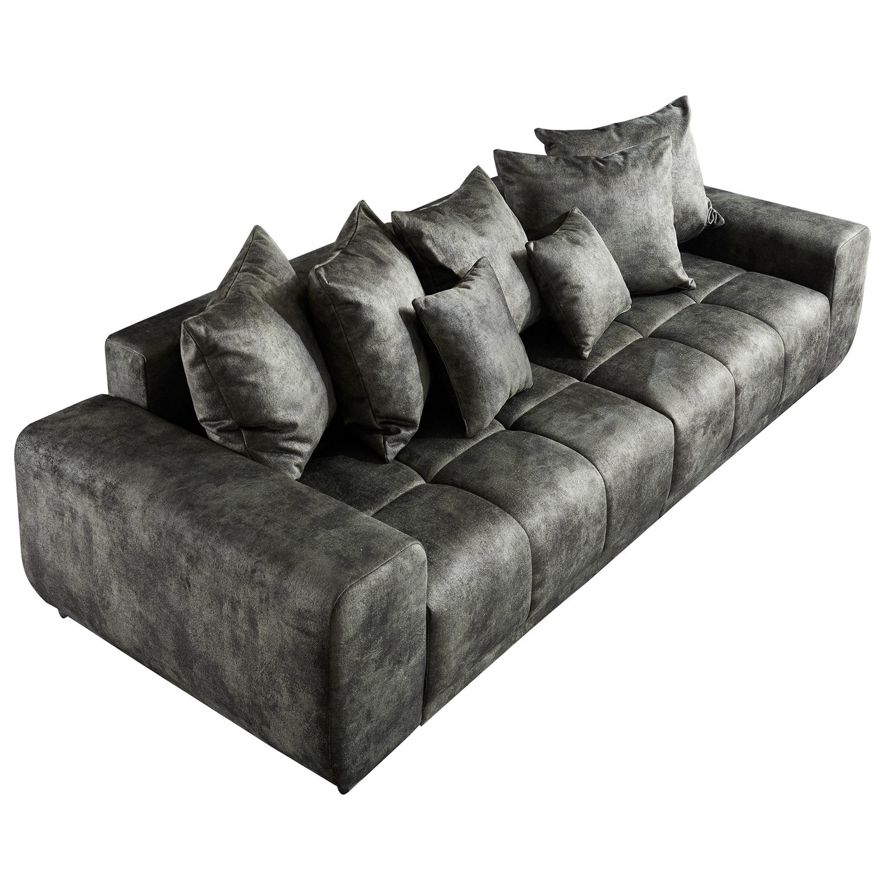 riess-ambiente Big-Sofa ELEGANCIA 285cm moosgrün, Einzelartikel günstig online kaufen