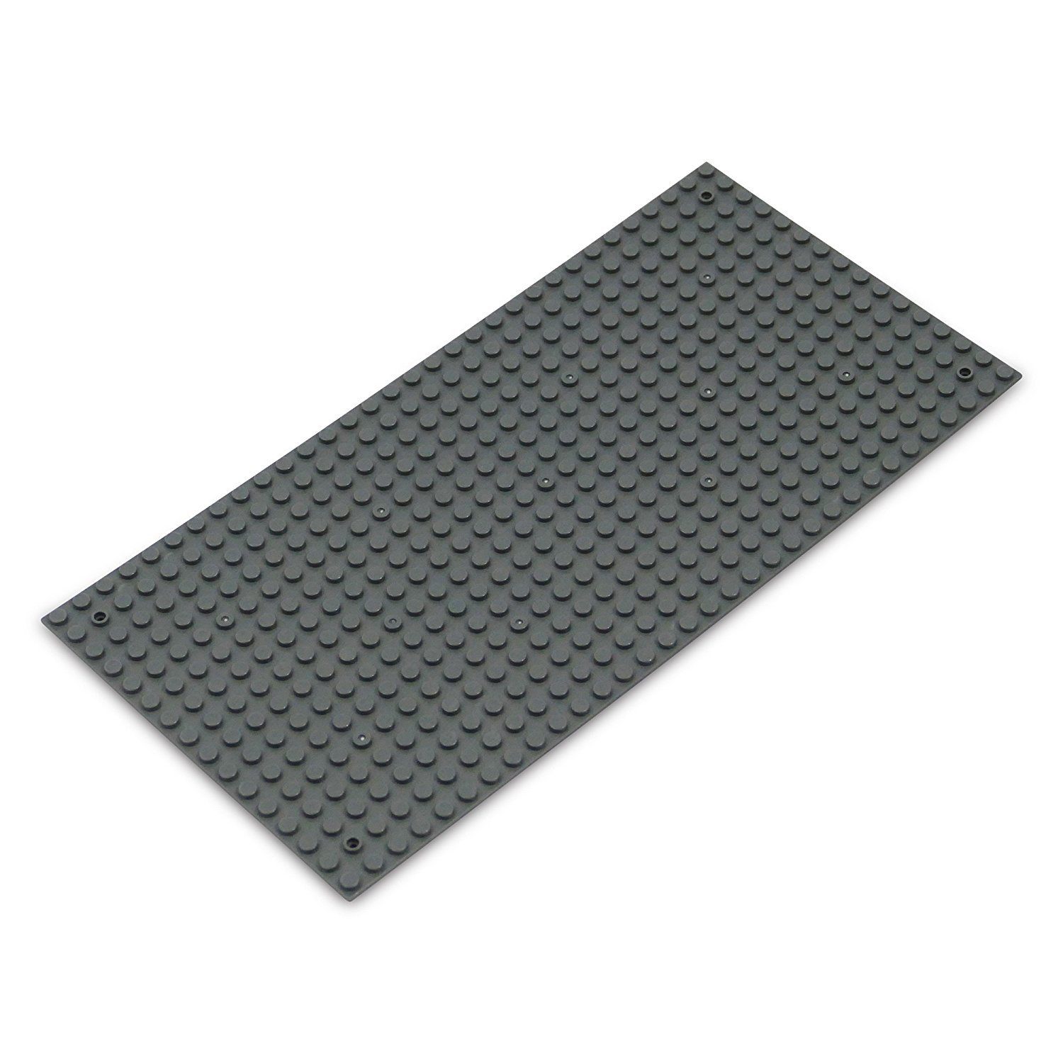 Katara Konstruktionsspielsteine Grundbauplatte 16x32 Noppen, verschiedene Farben, (1er Set), Dunkel Grau, 100% Kompatibel Sluban, Papimax, Q-Bricks, LEGO®