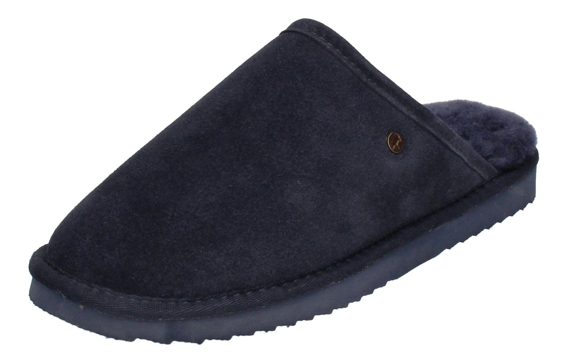 WARMBAT Classic Suede Hausschuh Dark Navy