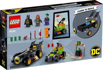 LEGO® Konstruktionsspielsteine LEGO® DC Universe Super Heroes™ - Batman™ vs. Joker™: Verfolgungsjagd, (136 St)