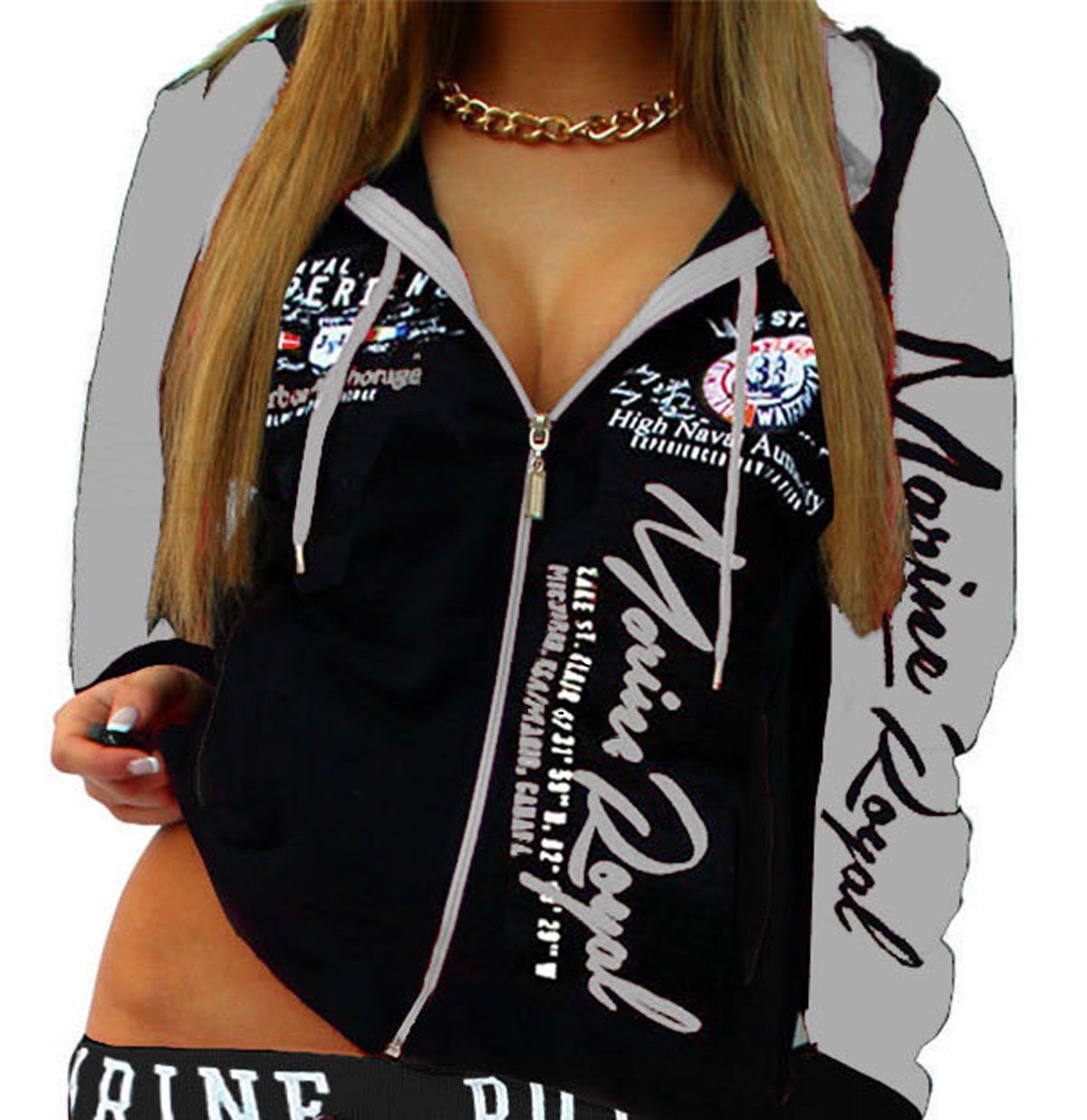 Jaylvis Collegejacke Damen Collegejacke Sweatjacke Sportjacke Joggingjacke günstig online kaufen