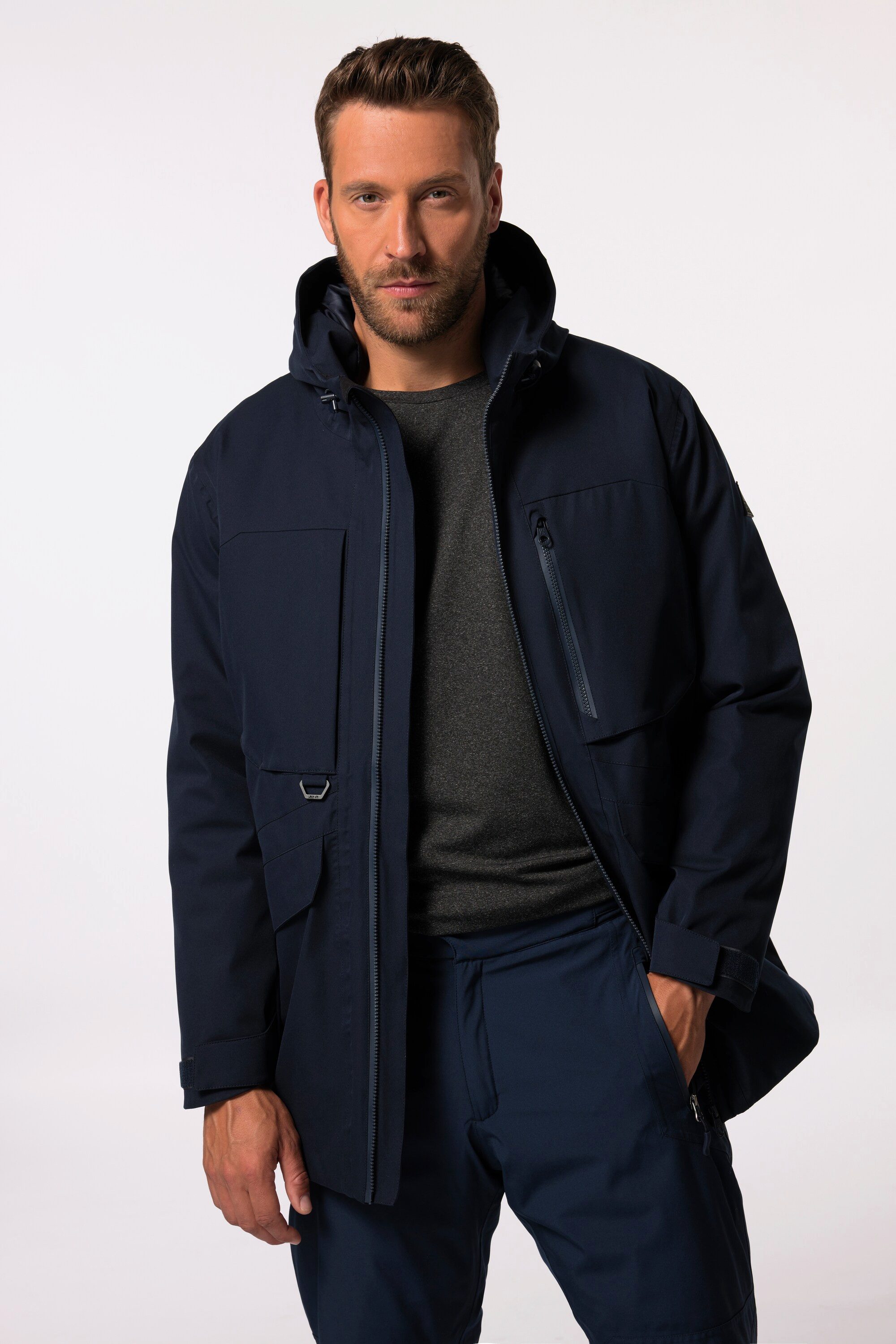 JP1880 Skijacke Ski-Jacke mit Reflektor-Detail Skiwear