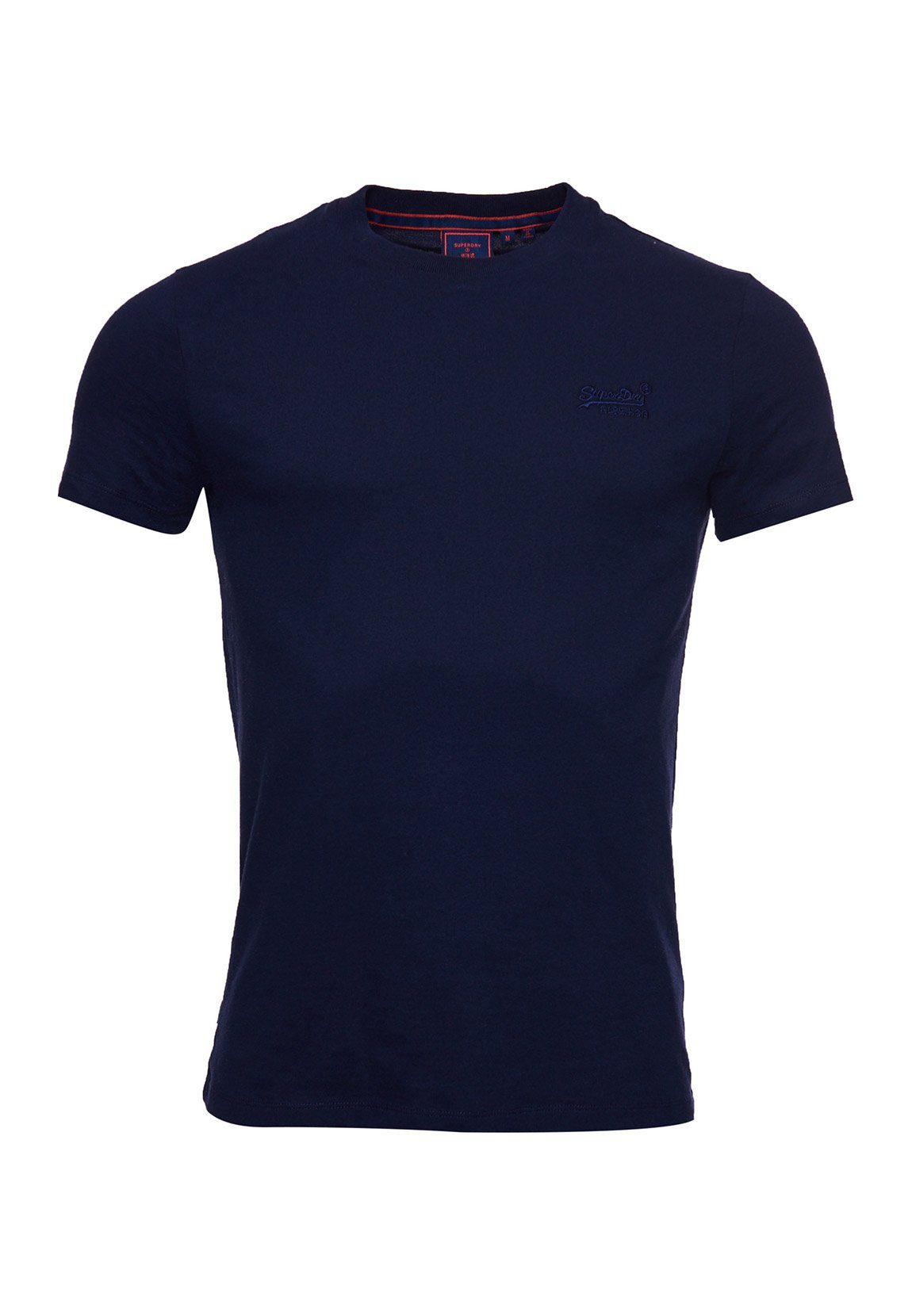 Superdry T-Shirt Superdry Herren T-Shirt VINTAGE LOGO EMB TEE Rich Navy  Dunkelblau | T-Shirts