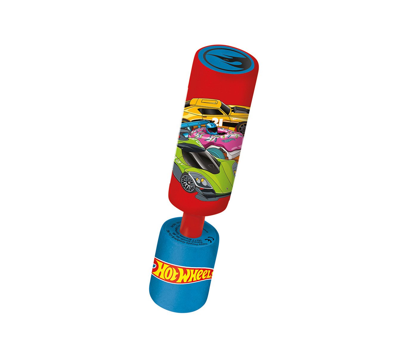 Happy People Wasserpistole Wasserspritze Hot Wheels Foam Shooter 15cm, Reichweiter von 7 Meter