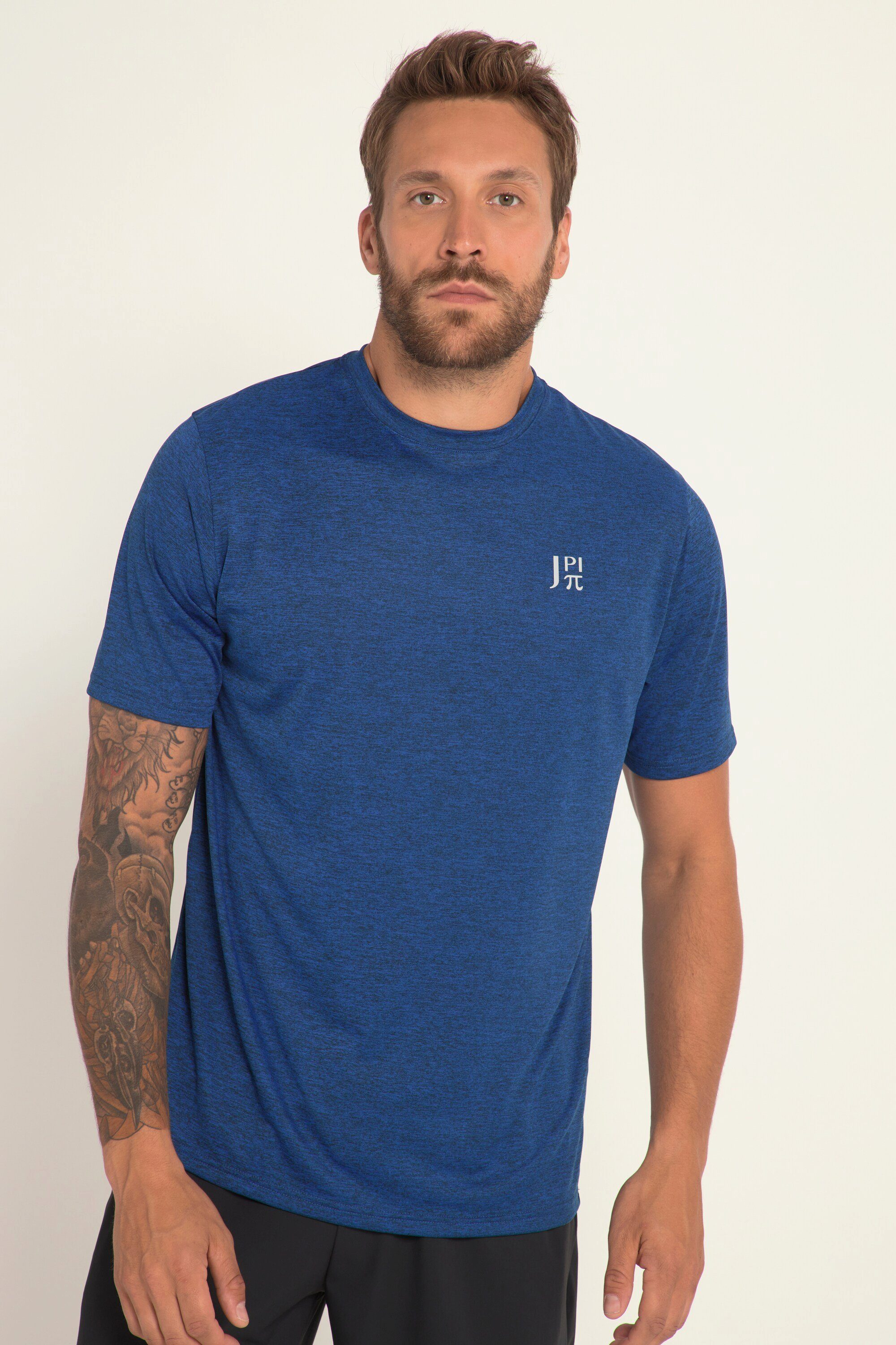 JP1880 T-Shirt Funktions-Shirt FLEXNAMIC® Halbarm QuickDry blau