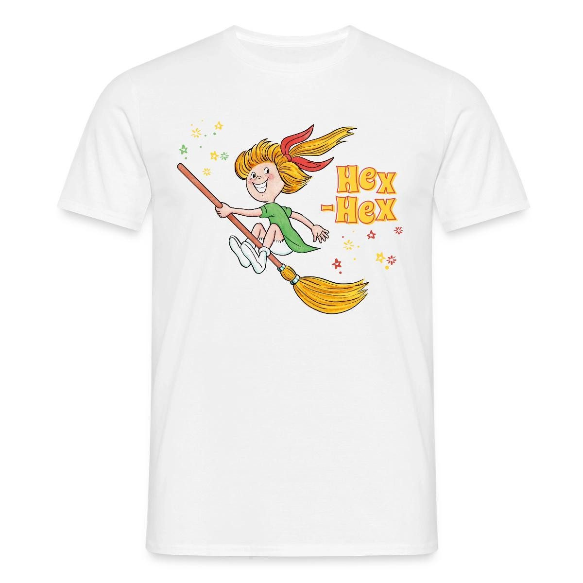 T-Shirt Bibi Blocksberg Mit Bibi Und Kartoffelbrei Männer T-Shirt