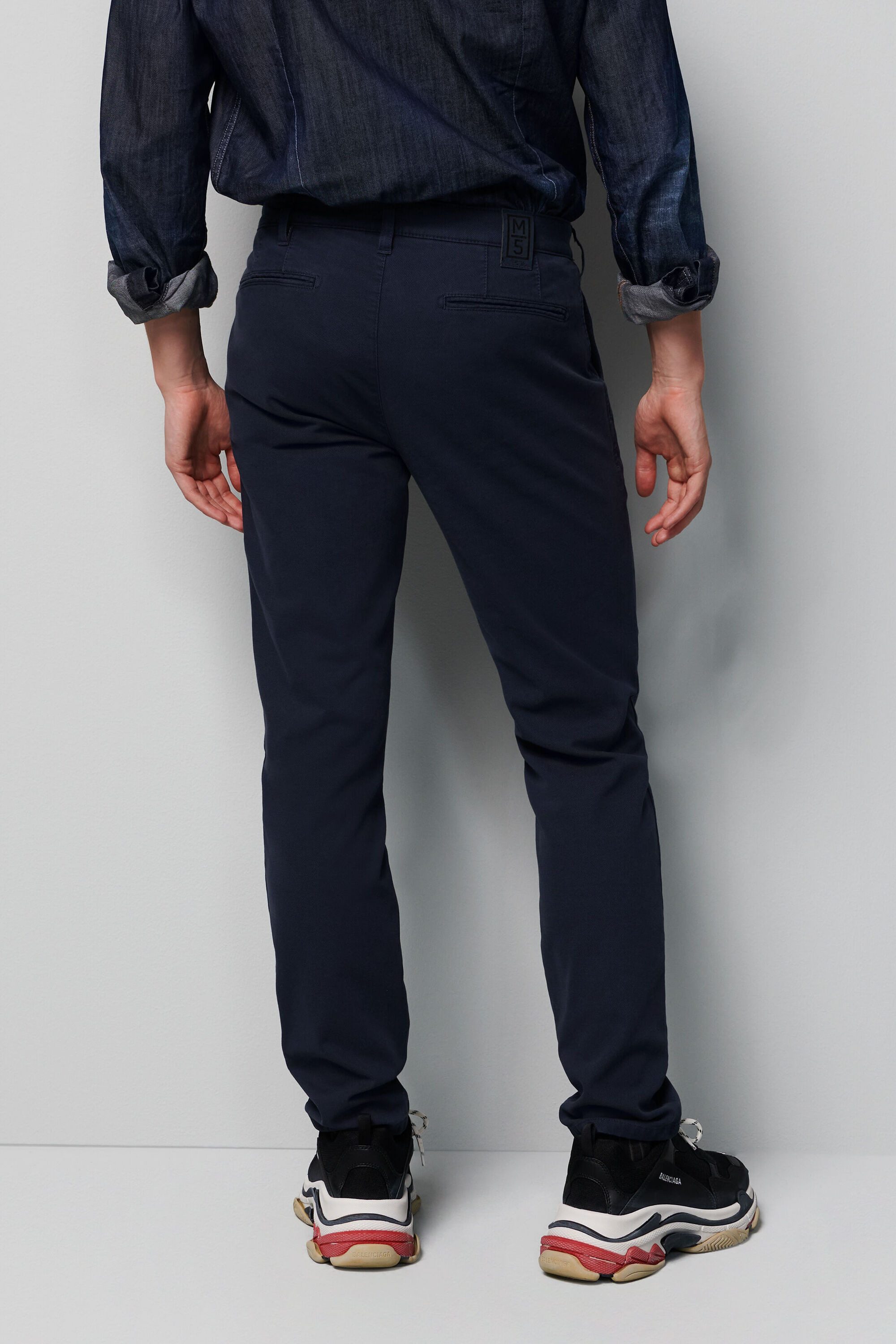 MEYER Chinos M5 Chino M5 Chino im unifarbenem Design