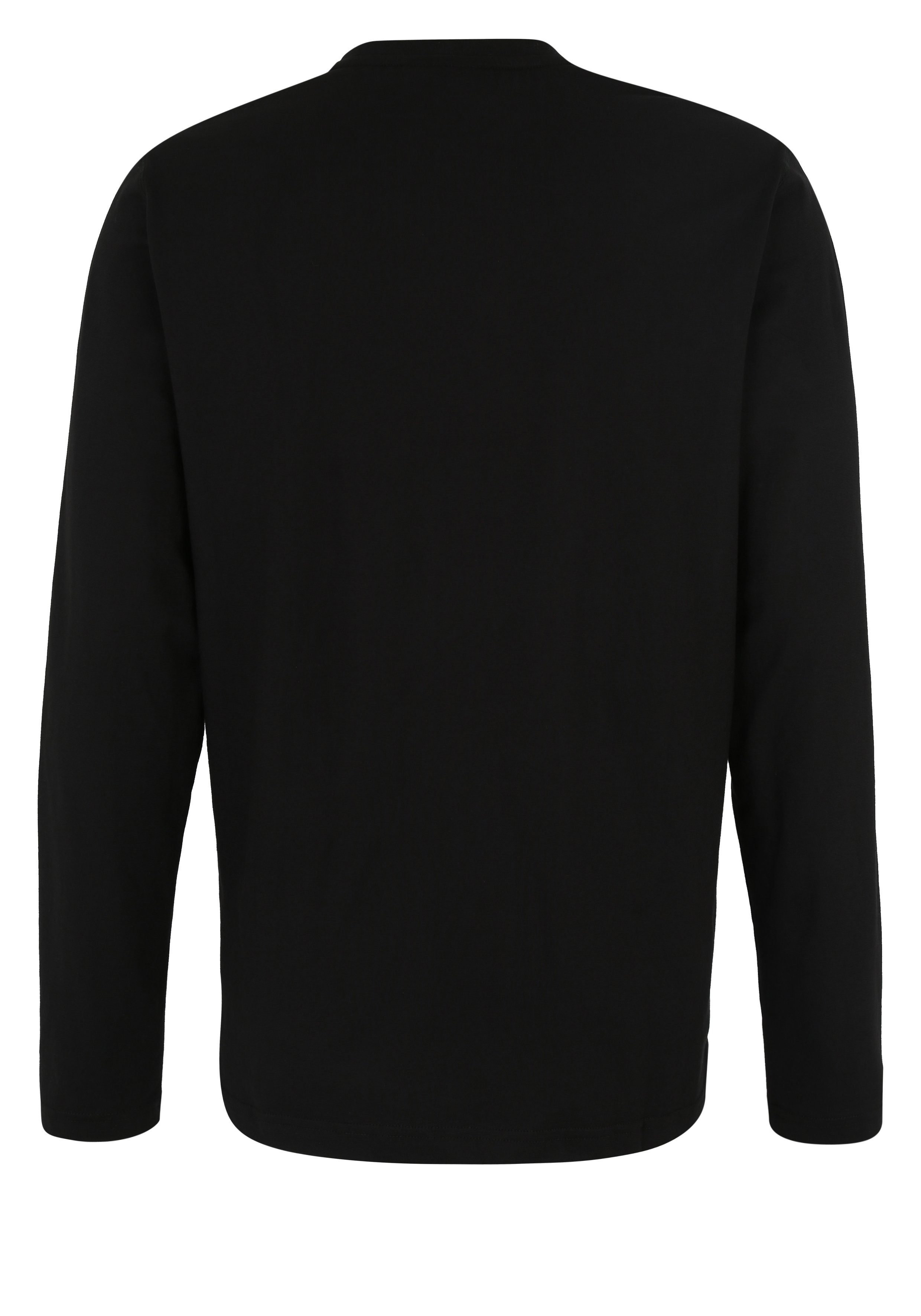 AHORN SPORTSWEAR Langarmshirt mit modernem Rundhalsausschnitt günstig online kaufen