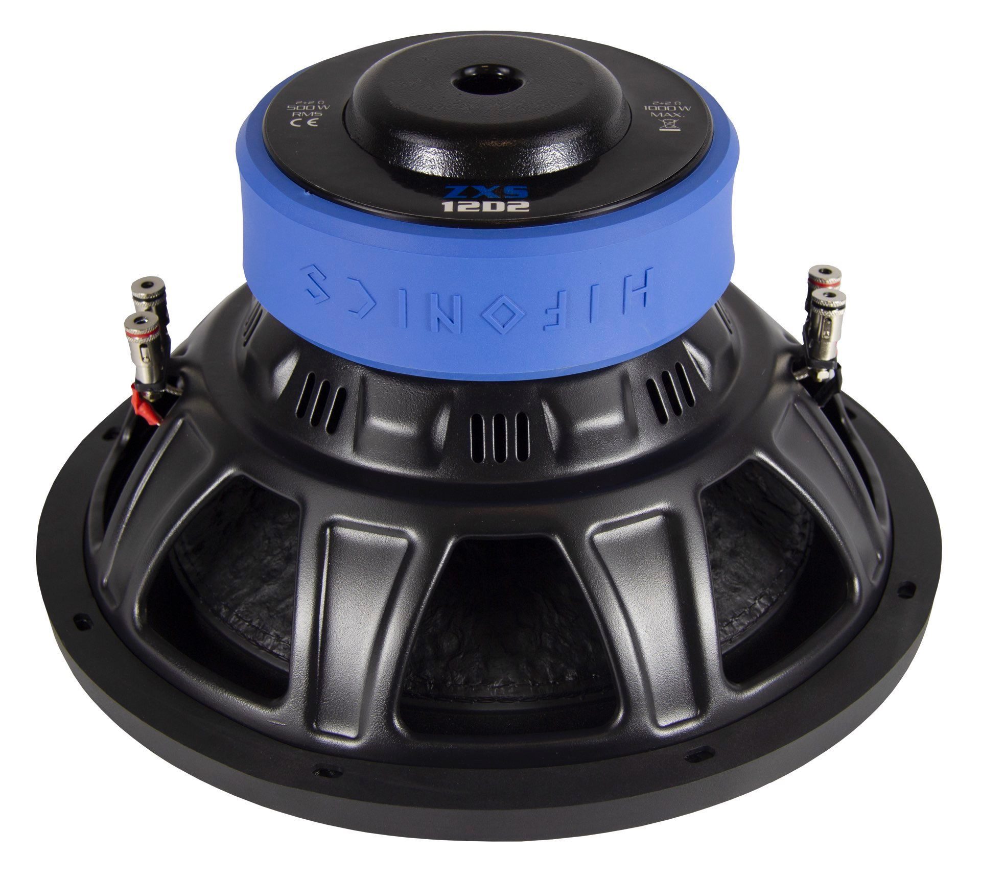 Hifonics ZXS 12D2 ZXS 12D2 30 cm (12 Zoll) Subwoofer Auto-Subwoofer (500 W, max.: W 30 cm)
