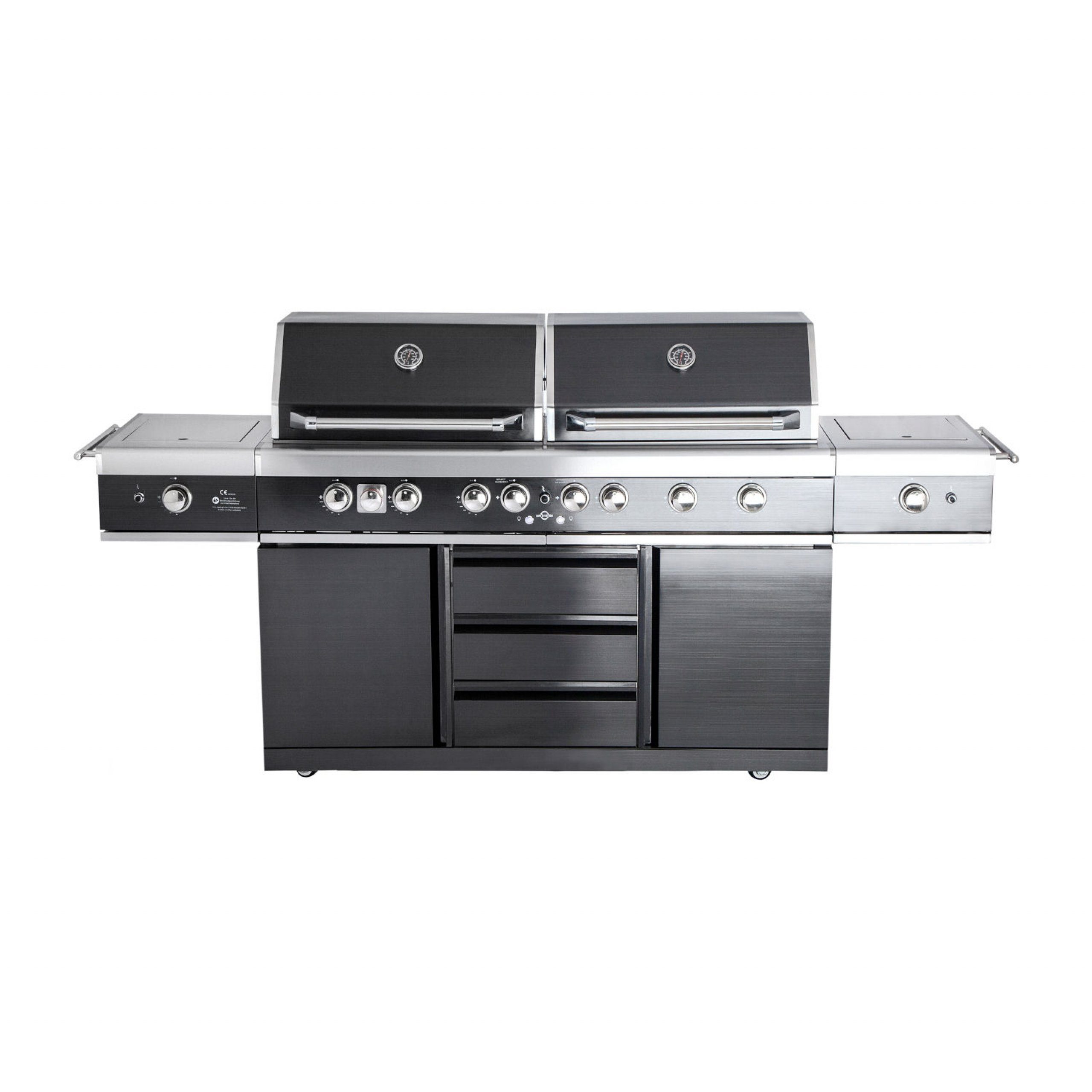 All Grill Gasgrill Allgrill Extrem Light Edelstahl Gasgrill Air System 6 Brenner/2