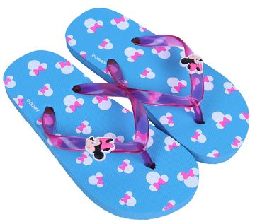 Sarcia.eu Blaue Flip-Flops für Mädchen Minnie Disney 32-33 EU Badezehentrenner
