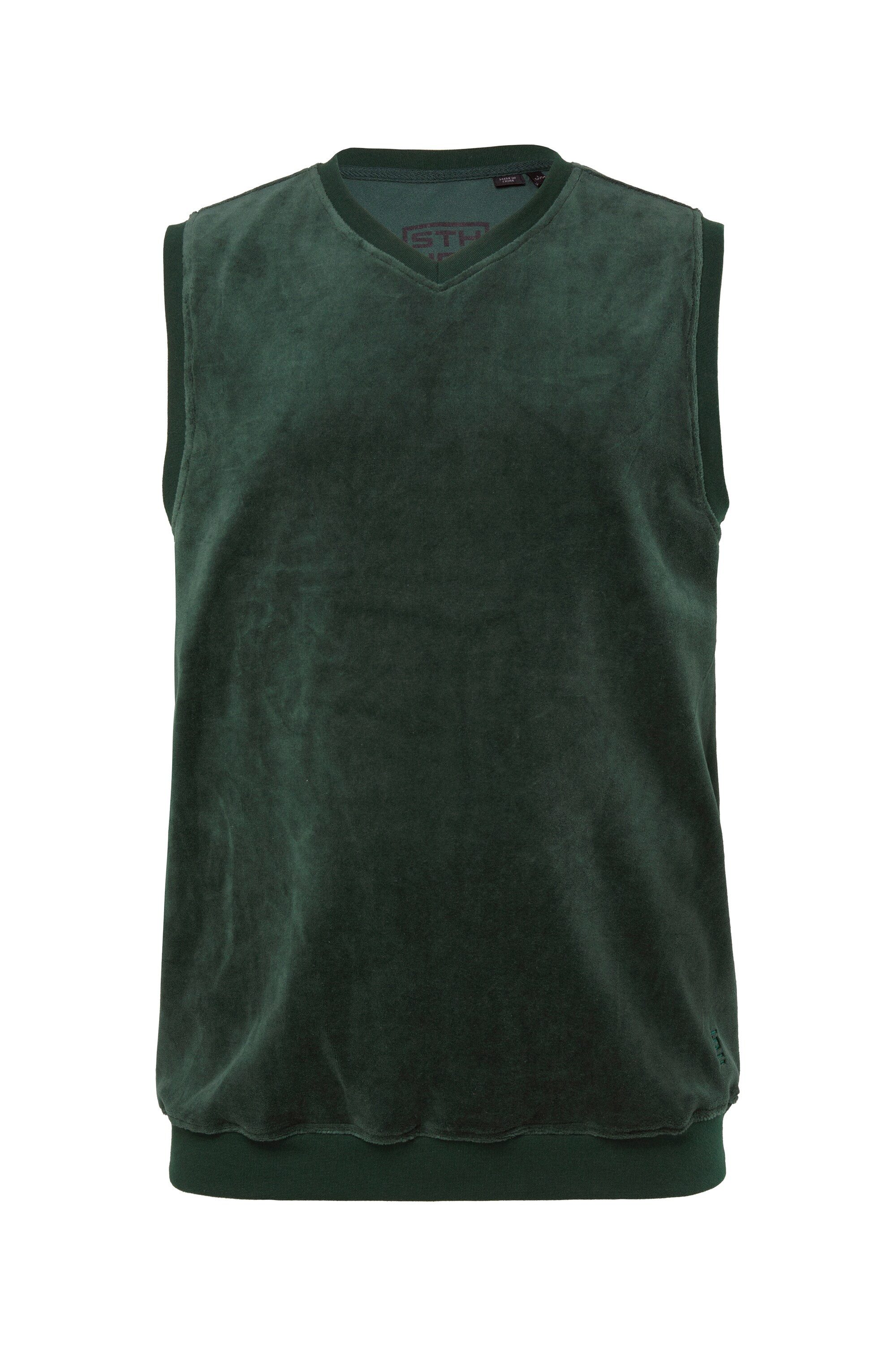 STHUGE Sweatshirt STHUGE Pullunder Nicki V-Ausschnitt bis 8 XL günstig online kaufen