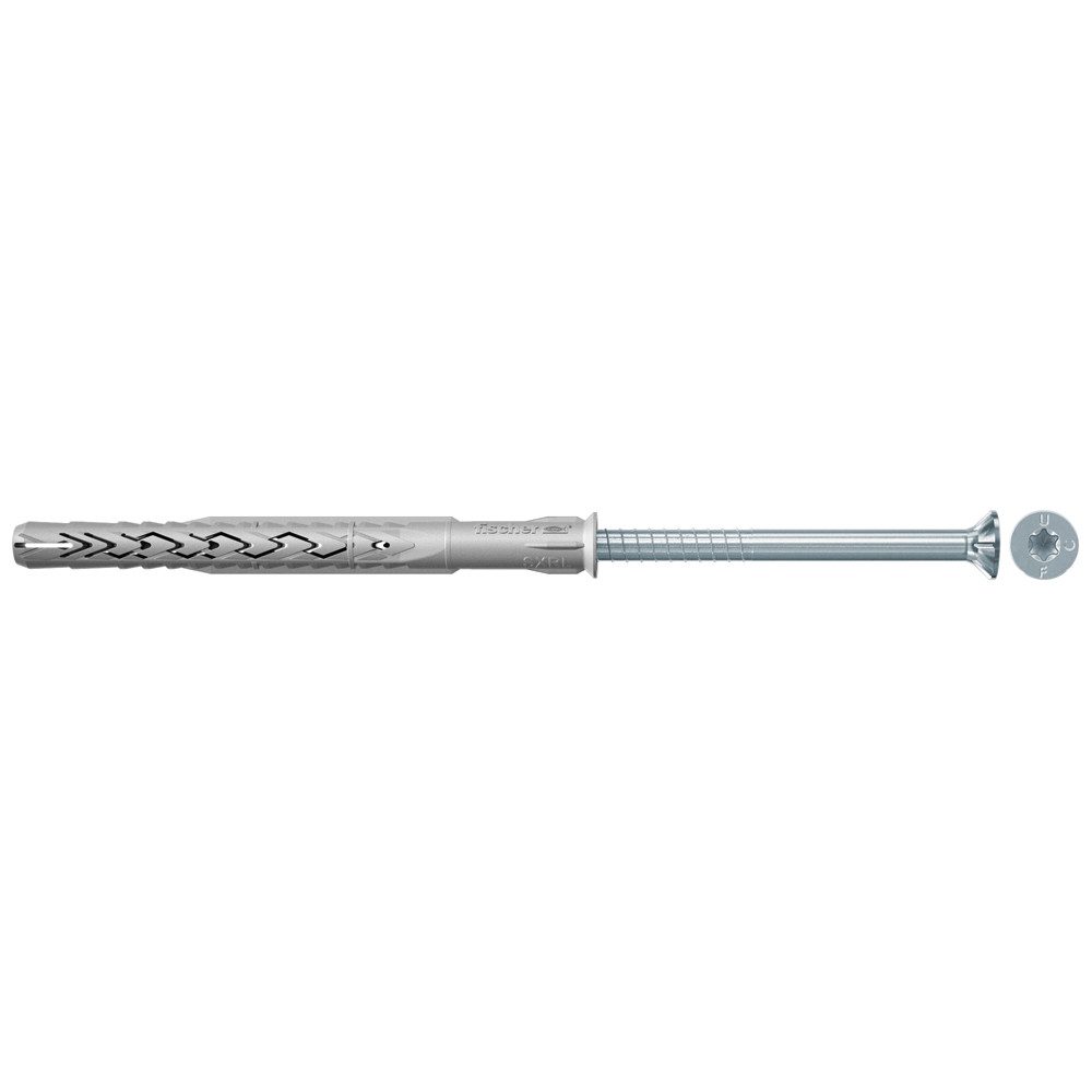 fischer Langschaftdübel Langschaftdübel SXRL T mit Senkkopfschraube, (50-tlg)