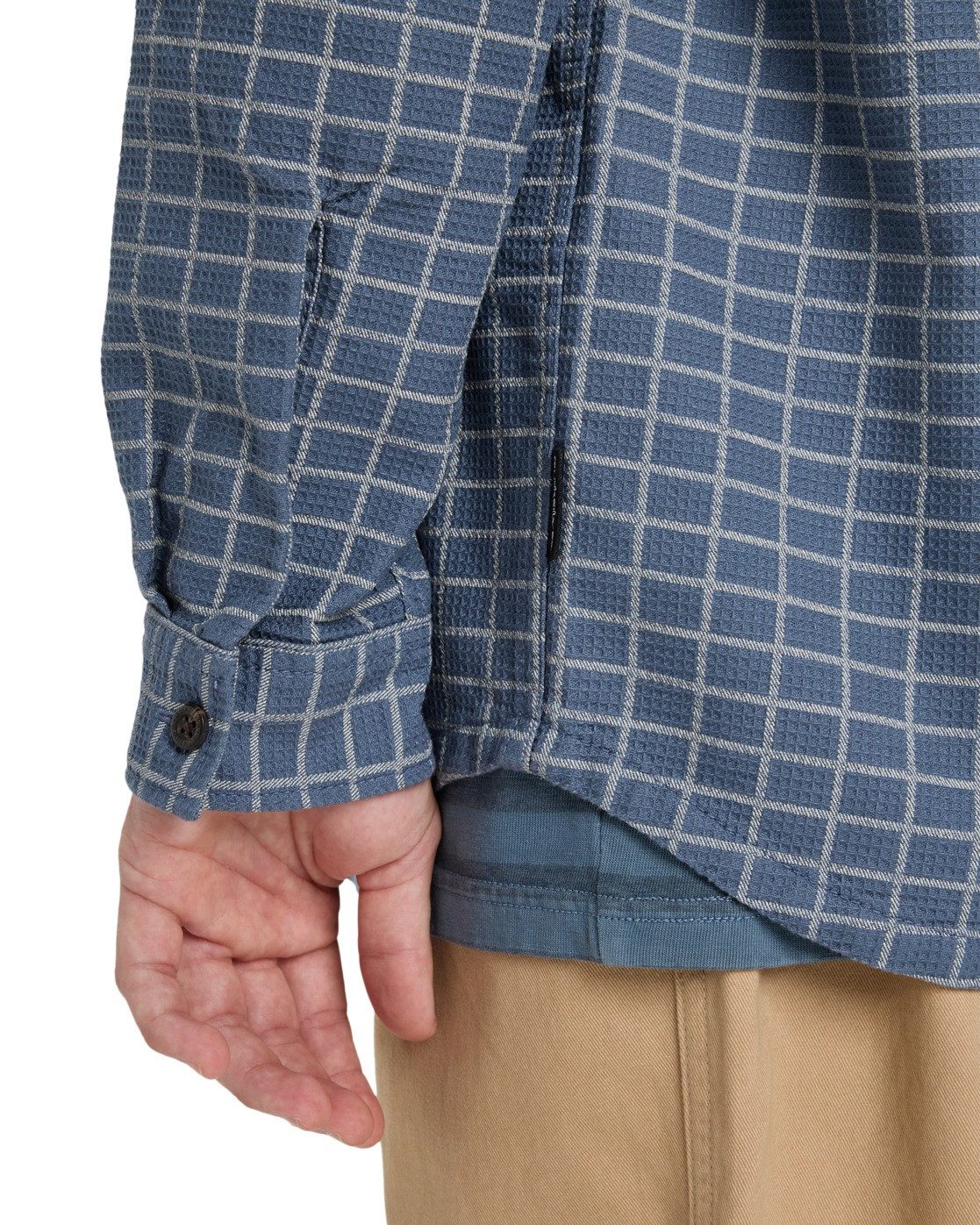 Quiksilver Langarmhemd Salt Lake Waffle