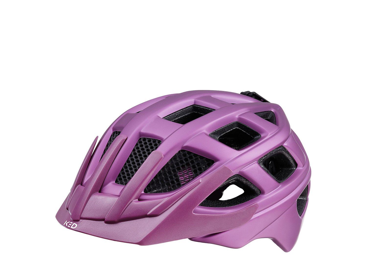 KED Kinderhelm Kailu Jugend, violett matt 53-59 cm