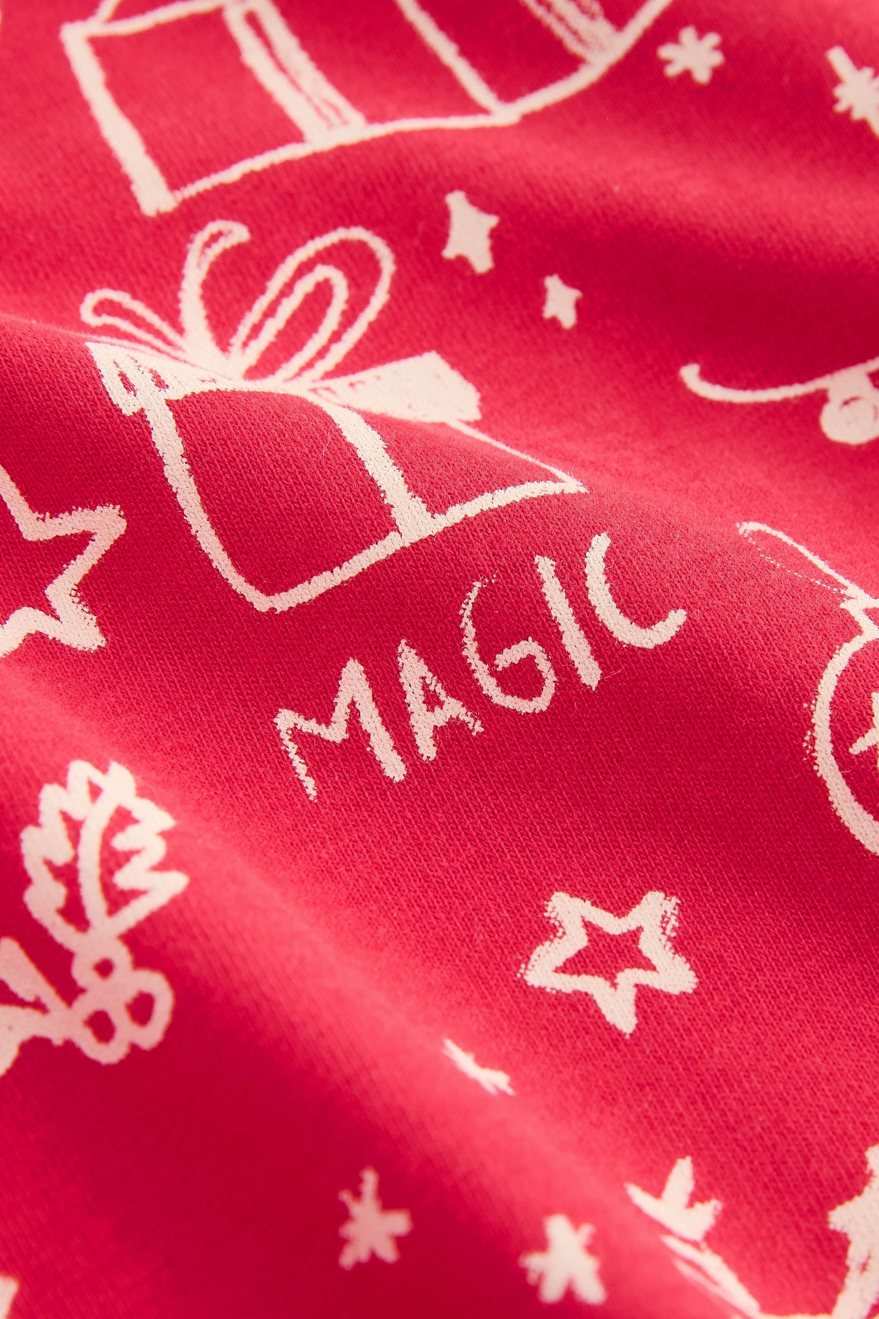 Next Pyjama Weihnachtlicher Schlafanzug, Familien-Kollektion (2 tlg)