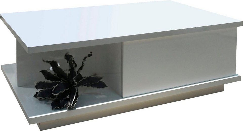 Couchtisch Style Funktion Schublade Wohnzimmer mit lackiert, UV Soft-Close Tisch Places Piano, of inkl.