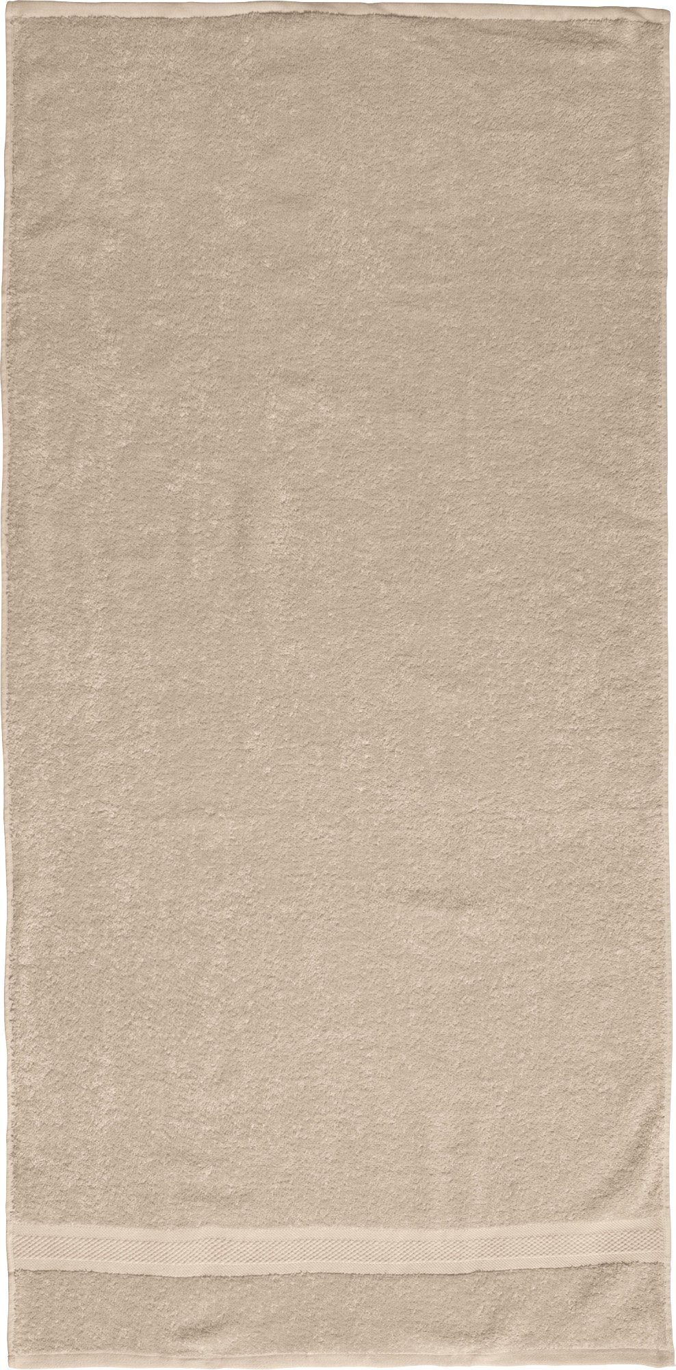 (1-St), REDBEST Uni beige "Chicago", Duschtuch Walk-Frottier Frottier Duschtuch