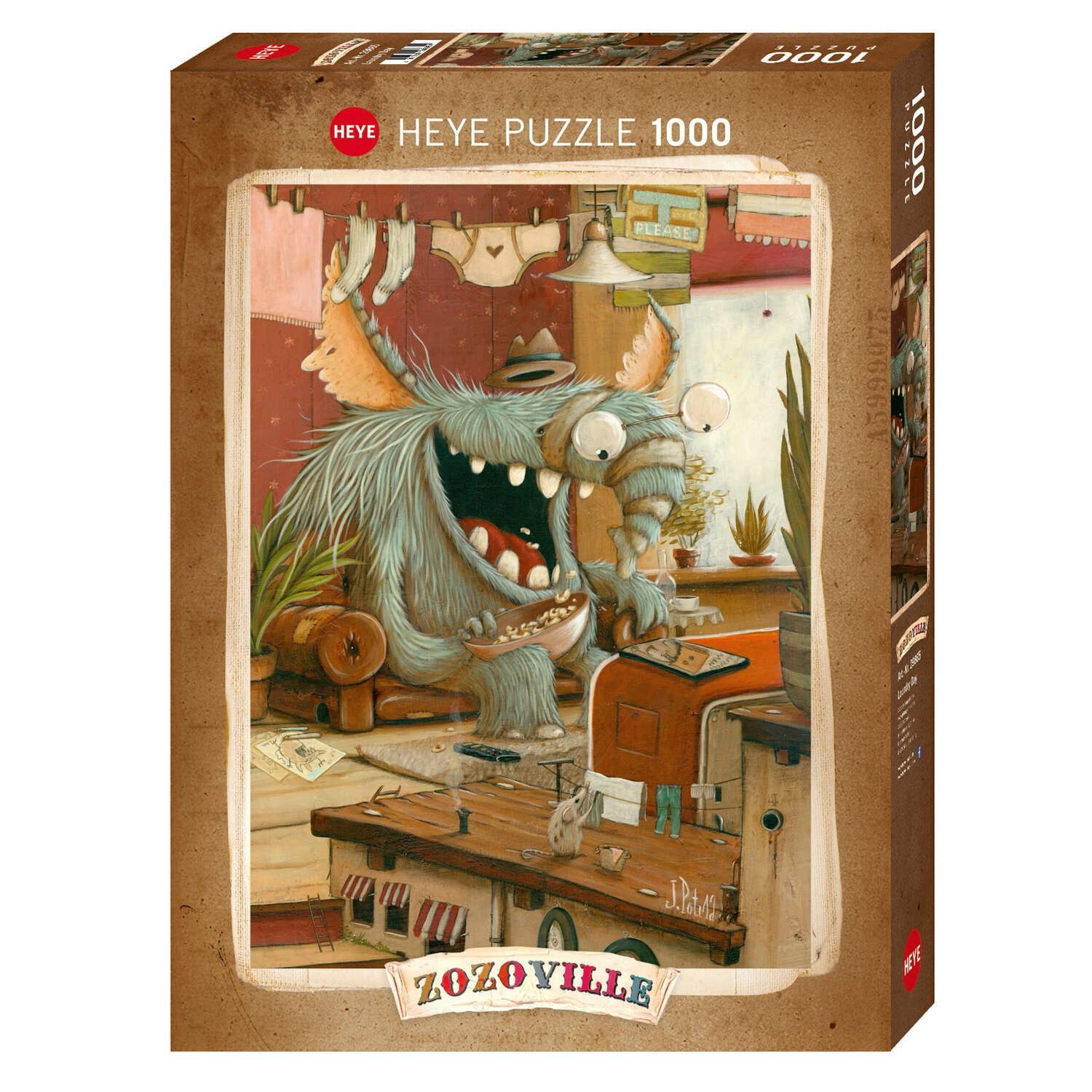 HEYE Puzzle Laundry Day, 1000 Puzzleteile