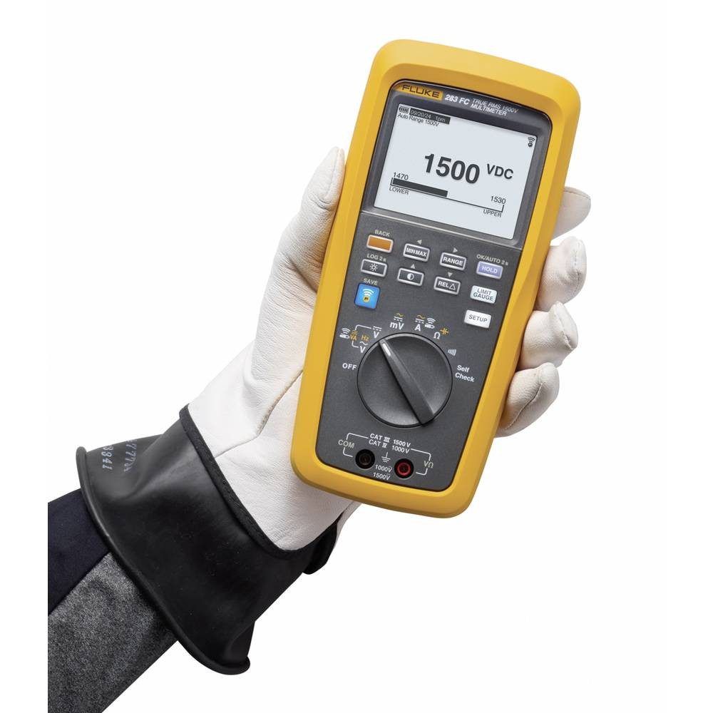 Fluke Multimeter Solar-Multimeter 283 FC mit Sicherheit gemäß CAT III, 1500 V 5593173