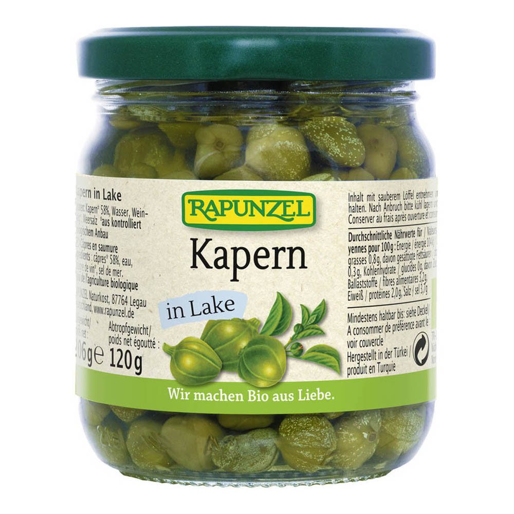 Rapunzel Antipasti Kapern in Lake 206g