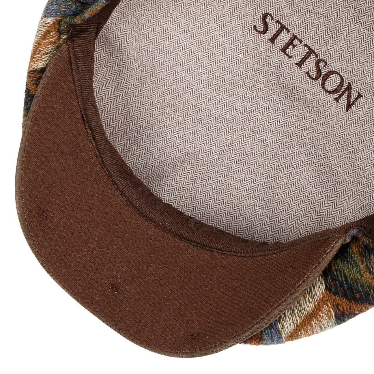 Stetson Flat Cap (1-St) Schirmmütze mit Futter