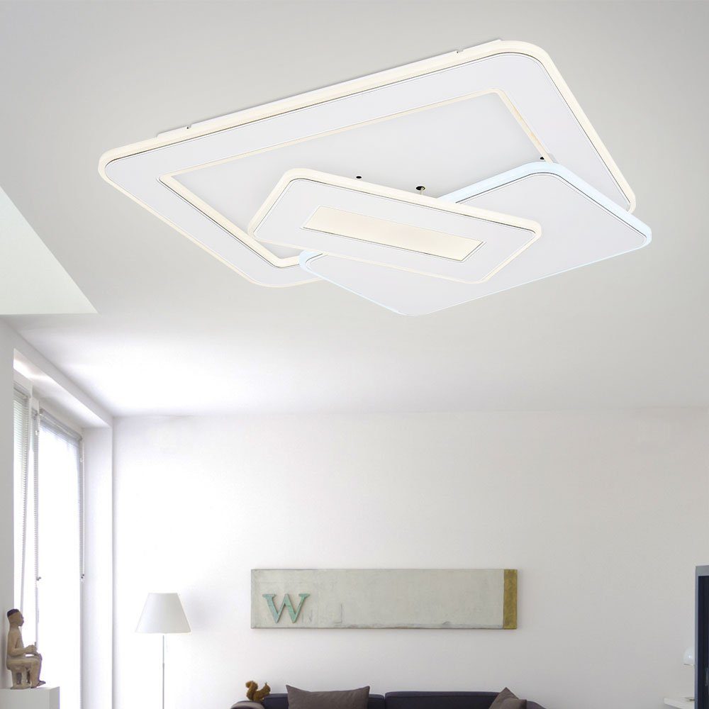 etc-shop LED-Leuchtmittel Smart Zimmer Lampe Tages-Licht LED Decken Ess verbaut, fest Kaltweiß, Neutralweiß, Warmweiß, Smarte RGB Tageslichtweiß, LED-Leuchte,