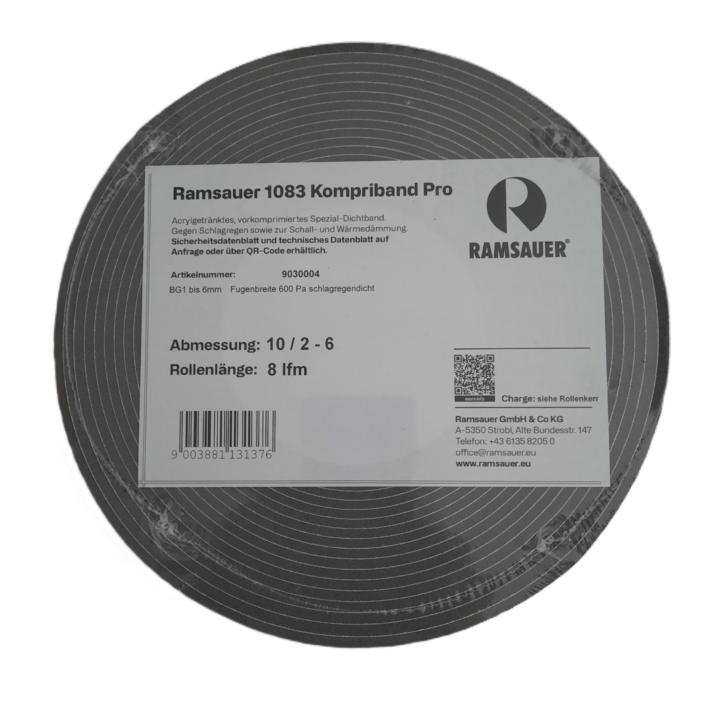 Ramsauer Dichtungsband Ramsauer 1083 Kompriband Pro Quellband grau, B1 – Bild 2 von 3