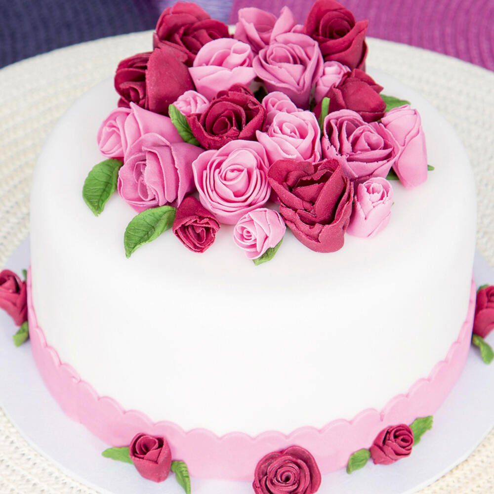 STÄDTER Ausstechform Rosen, Kunststoff