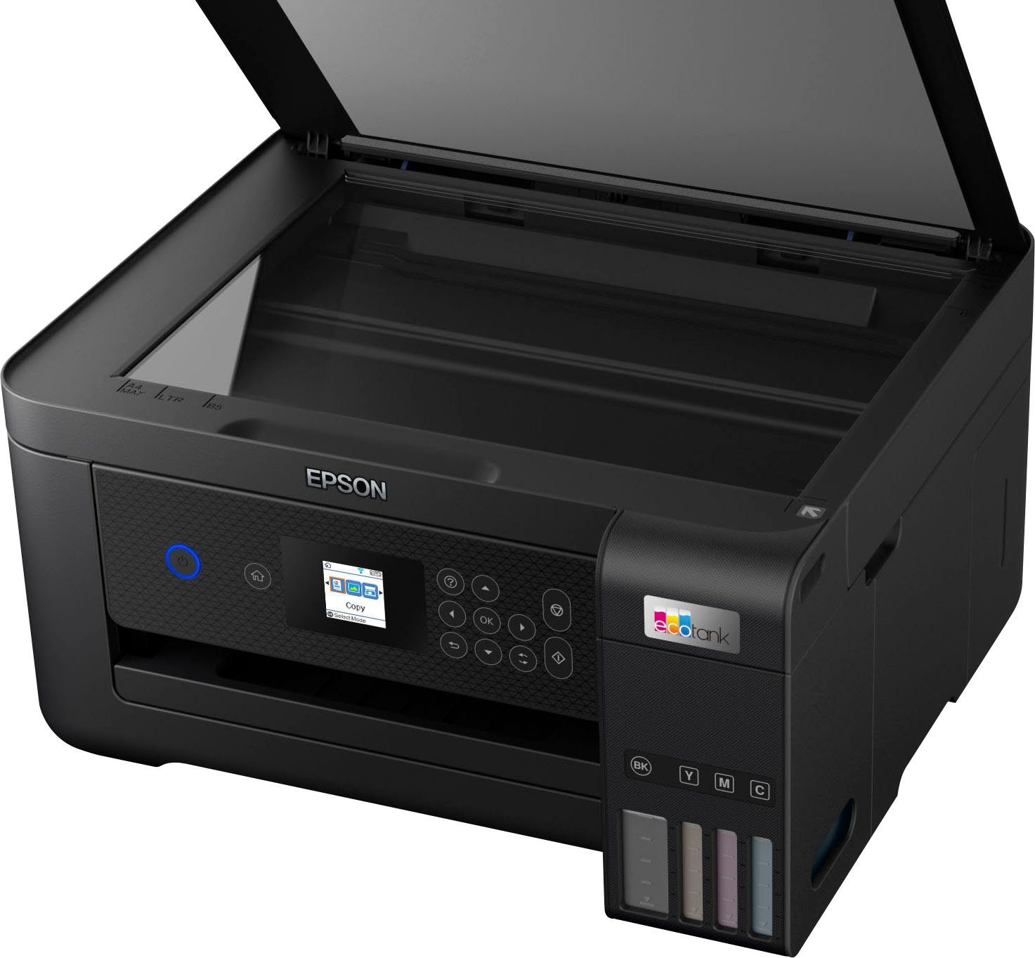 Epson (WLAN Direct) ET-2850 (Wi-Fi), EcoTank Tintenstrahldrucker, Wi-Fi