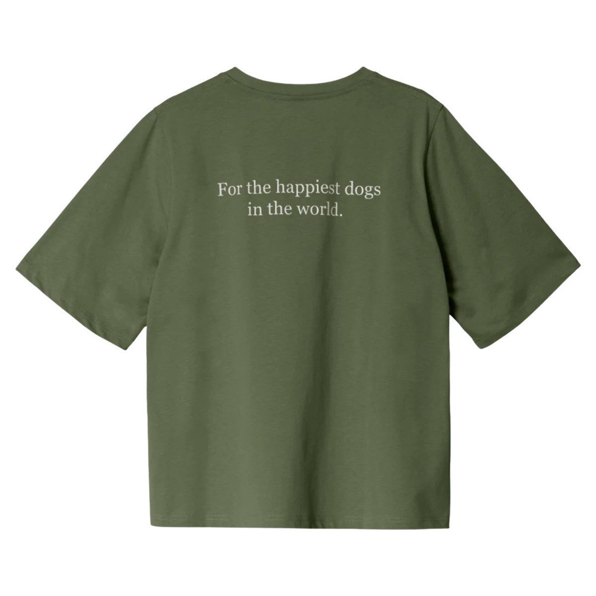 PAIKKA T-Shirt T-Shirt für Zweibeiner grün