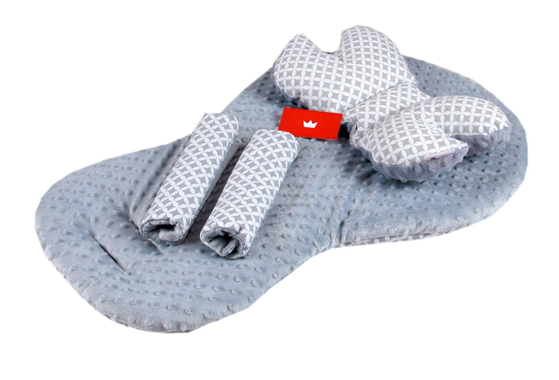 Kinder-Sitzauflage BABYLUX Kinderwagen SITZAUFLAGE Kissen Gurtschoner f. Buggy Autoschale