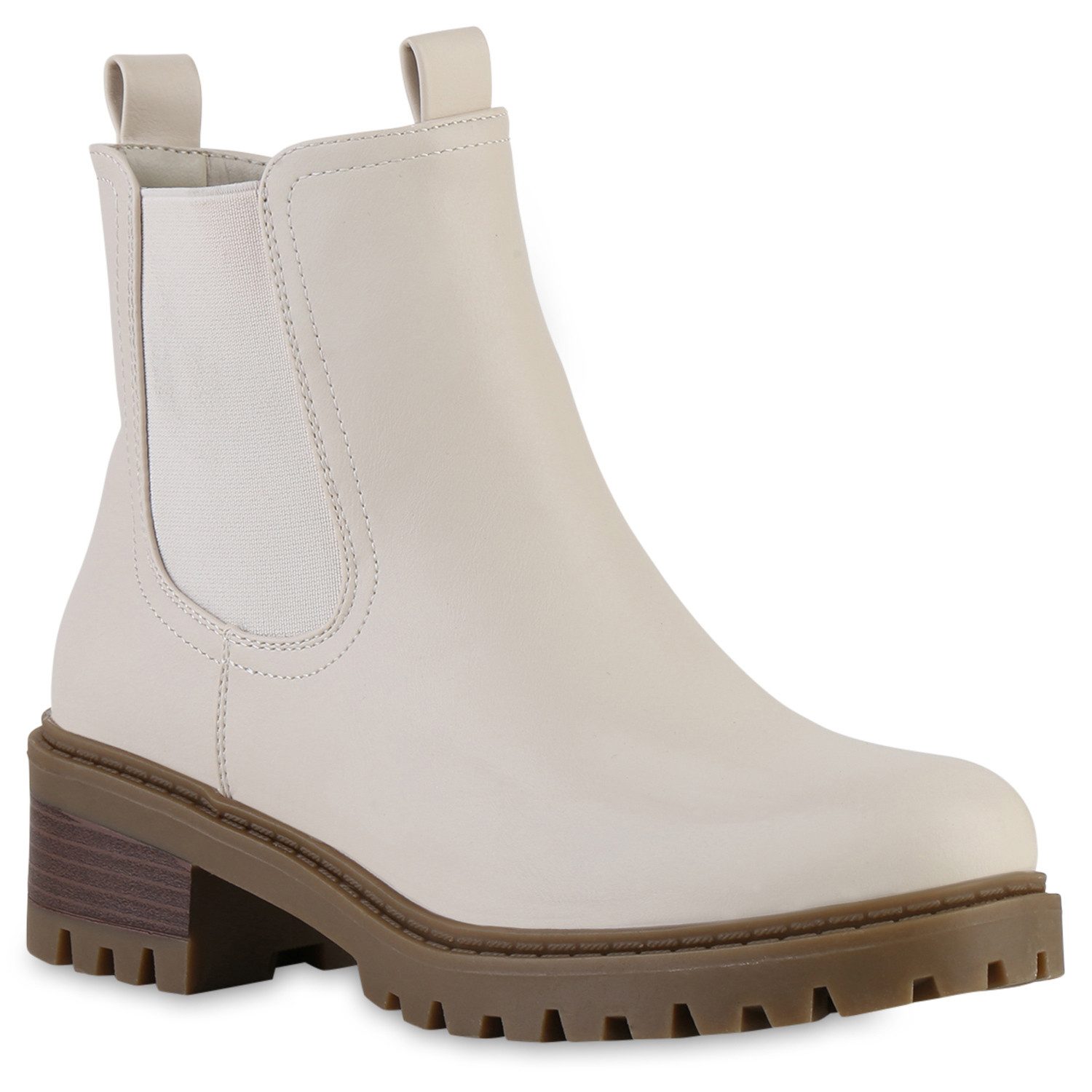 VAN HILL 841853 Stiefelette Damen Klassische Stiefeletten Blockabsatz Profi günstig online kaufen