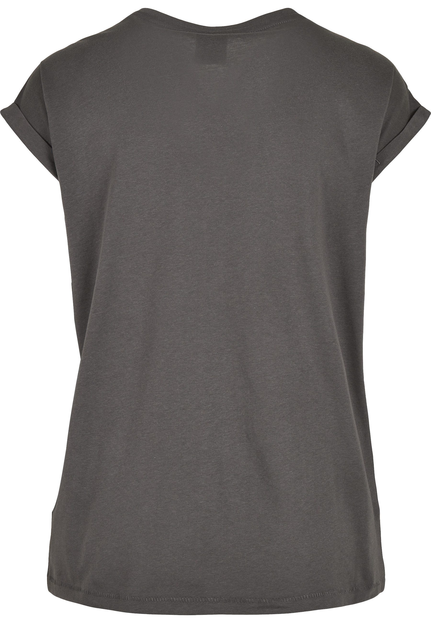 URBAN CLASSICS Kurzarmshirt Urban Classics Damen Ladies Extended Shoulder Tee (1-tlg)