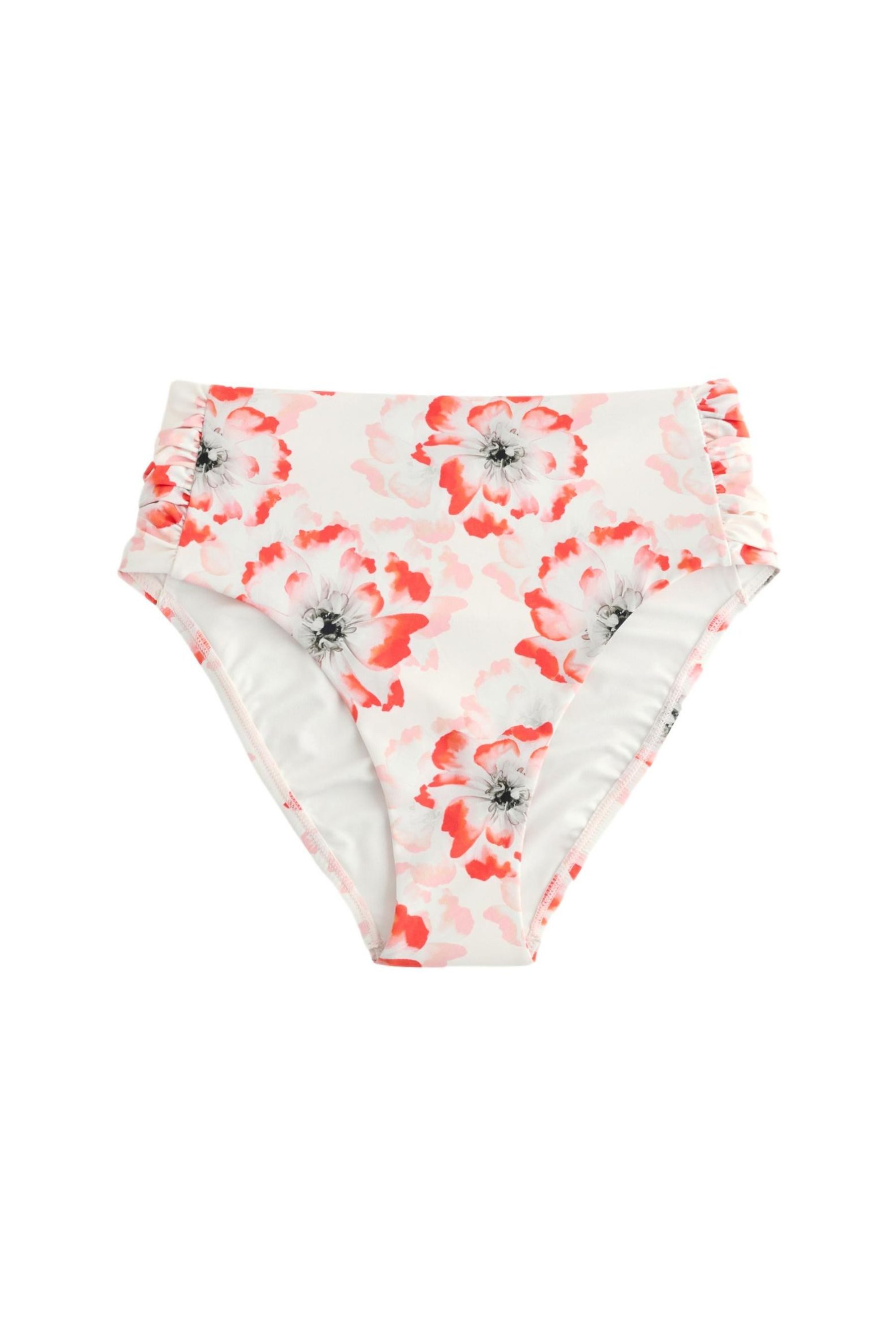 Bikini-Hose B By Ted Baker Geblümter Hochbundslip