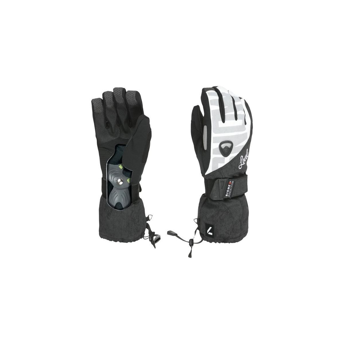 Level Skihandschuhe Butterfly W Schützt effektiv vor Stößen und hält die Hände warm und trocken dank