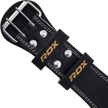 RDX Arbeitsstützgürtel RDX 6” Gewichthebergürtel Schnalle Leder, Weightlifting belt