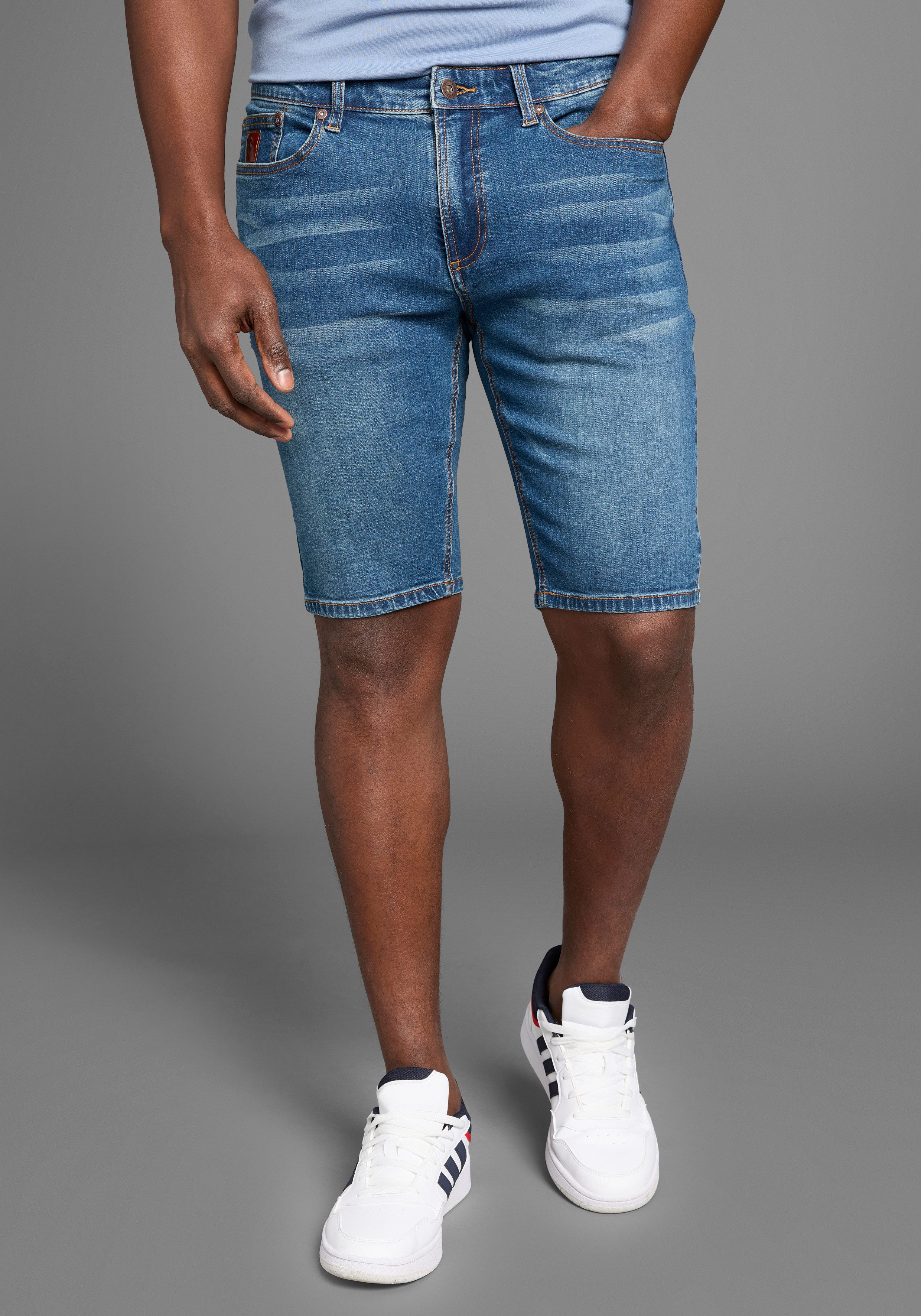 Bruno Banani Jeansshorts Hutch-Shorts niedrige Leibhöhe günstig online kaufen