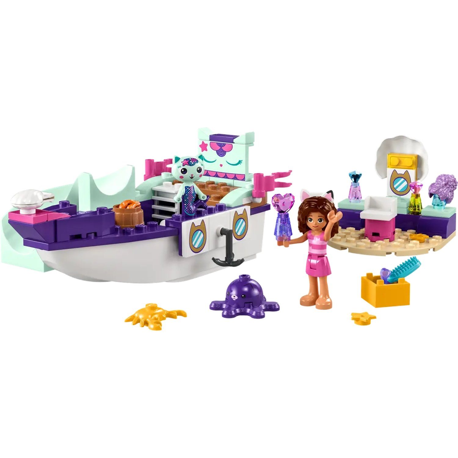 LEGO® 10786 Gabbys und Meerkätzchens Schiff und Spa Konstruktionsspielstein günstig online kaufen