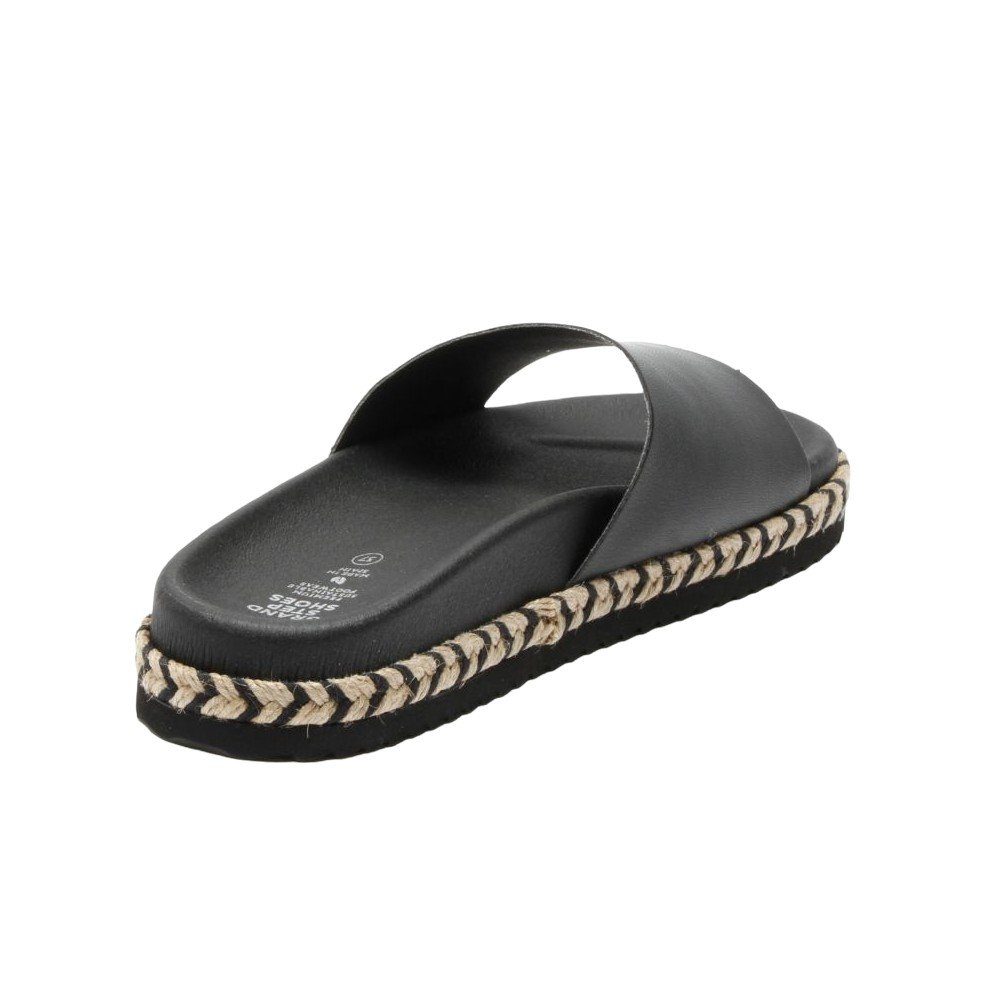 Sina Shoes Sandalen Black, vegane Sandale Grand Step