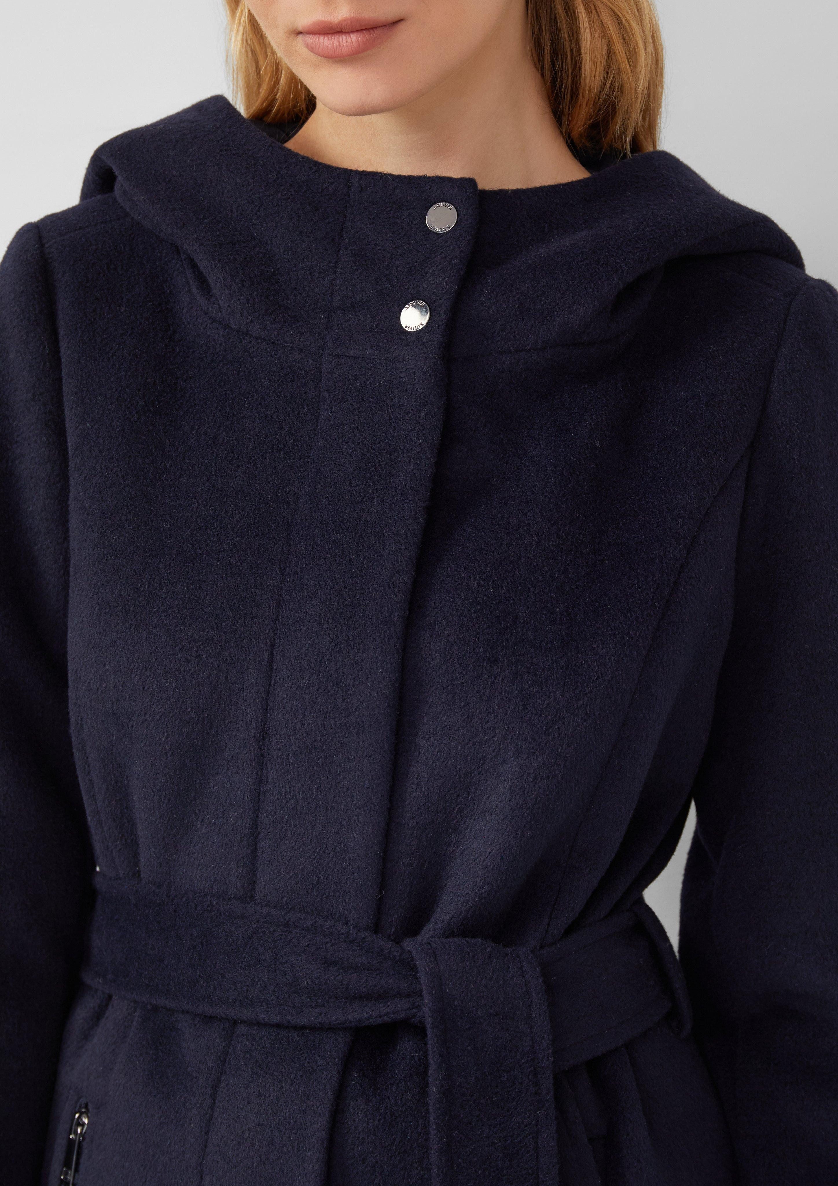 s.Oliver Funktionsmantel Wollmix-Mantel im Slim Fit günstig online kaufen