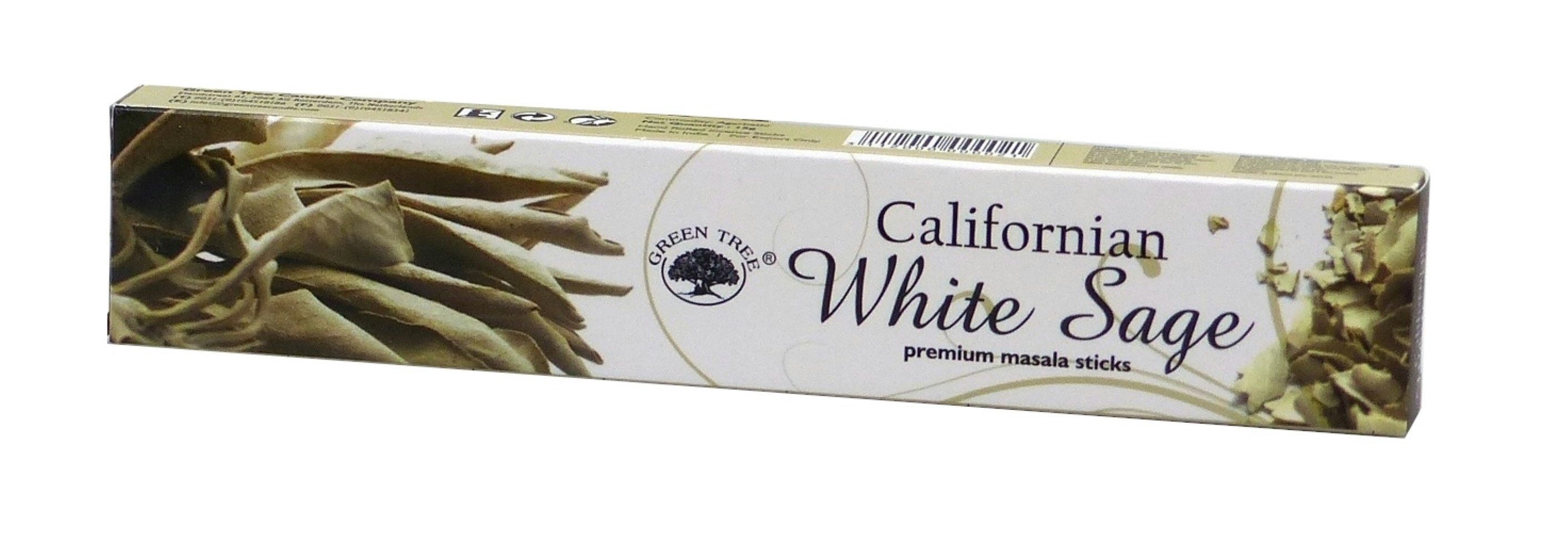 Green Tree Räucherstäbchen Green Tree Incense "White Sage" 15gr.