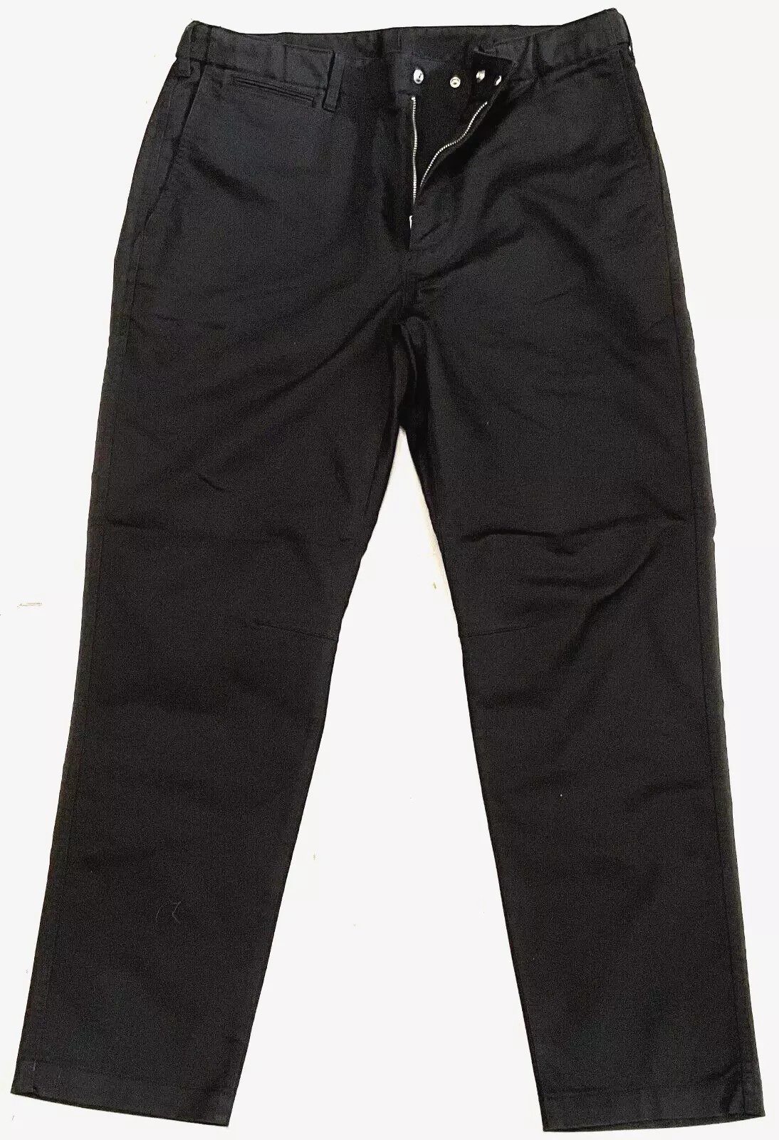 WOOLRICH Chinohose Woolrich Herren Hose, Woolrich PAN M STAND TREK Chino Herren, Schwarz Middle Waist