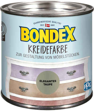 Bondex Kreidefarbe KREIDEFARBE, zur Gestaltung von Möbelstücken, 0,5 l