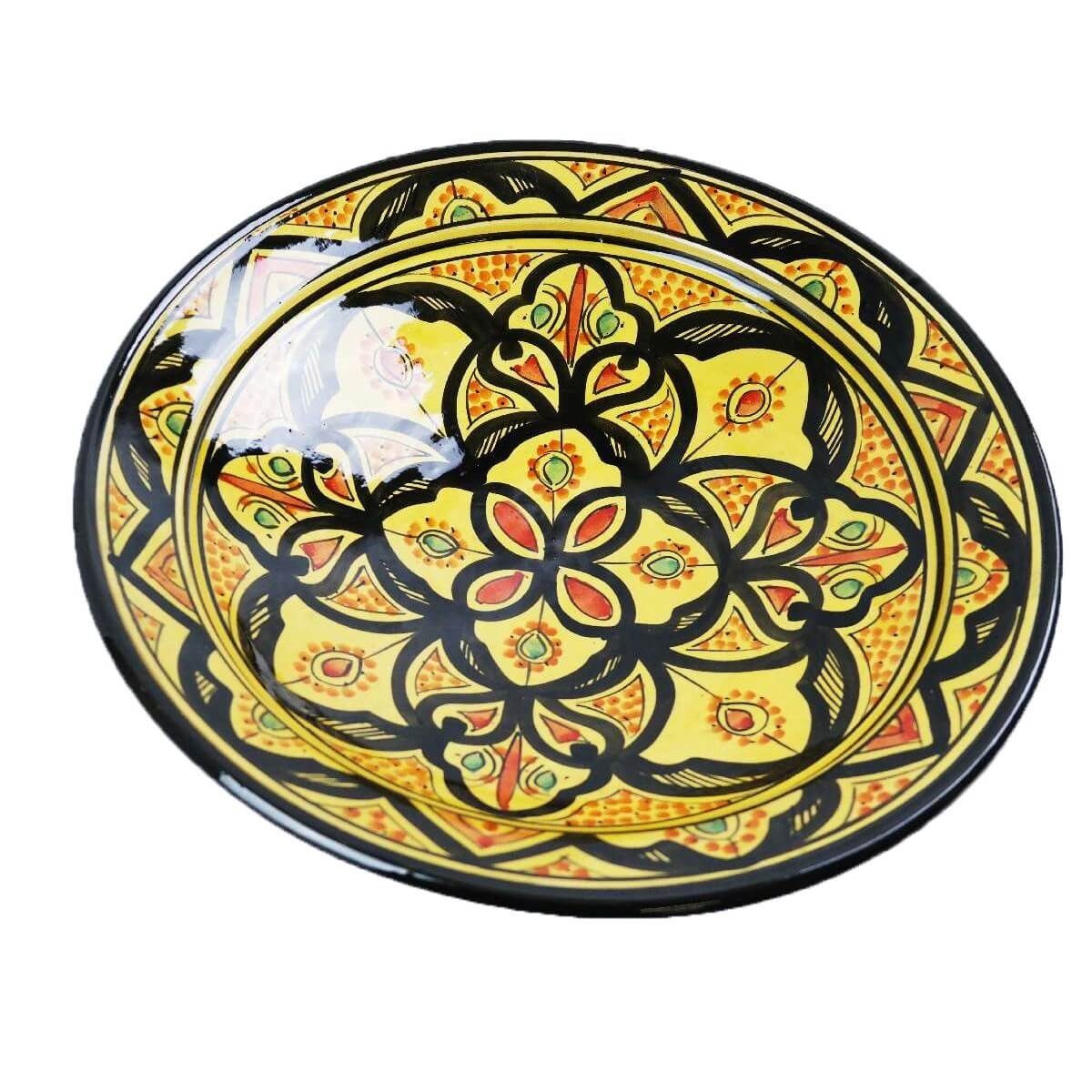 SIMANDRA Teller Orientalischer Keramik Teller groß, (1 St), Handbemalt