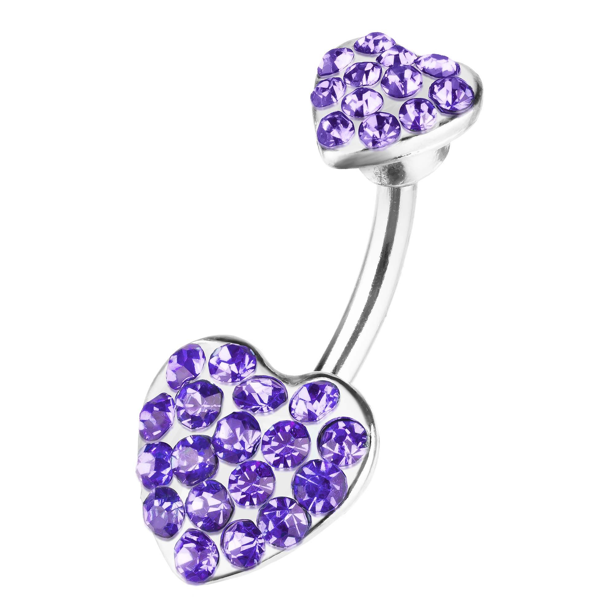 Taffstyle Bauchnabelpiercing Bauch Piercing Chirurgenstahl Kristall günstig online kaufen