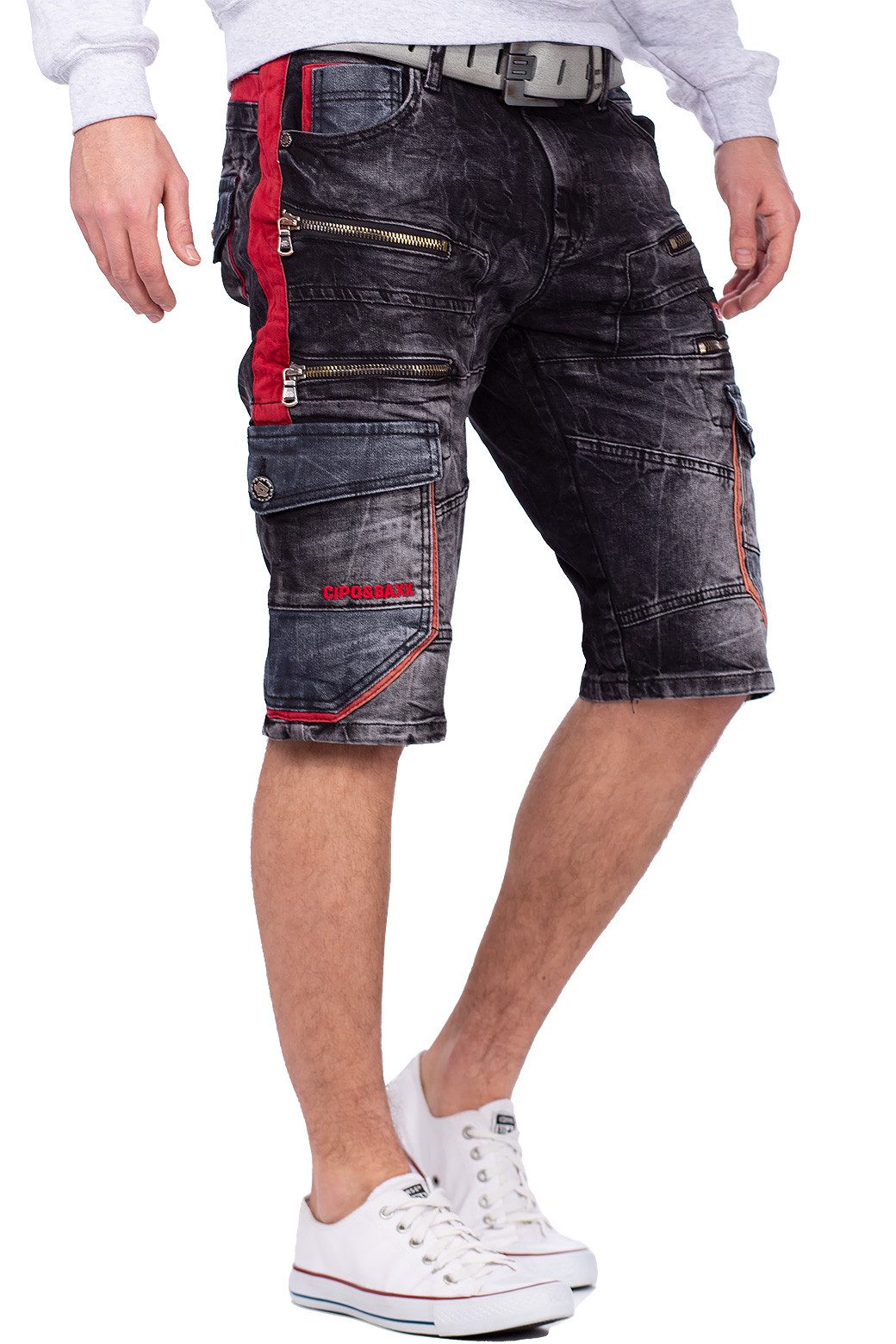 Cipo & Baxx Jeansshorts Herren regular günstig online kaufen